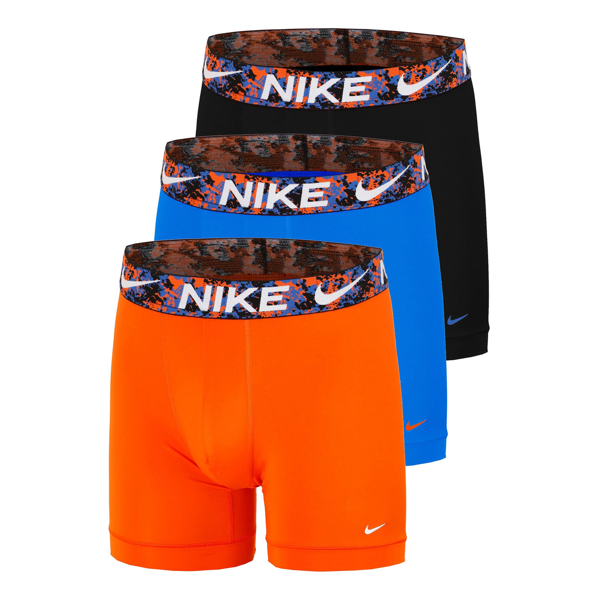 Nike Essential Micro Boxershort Verpakking 3 stuks Heren - oranje
