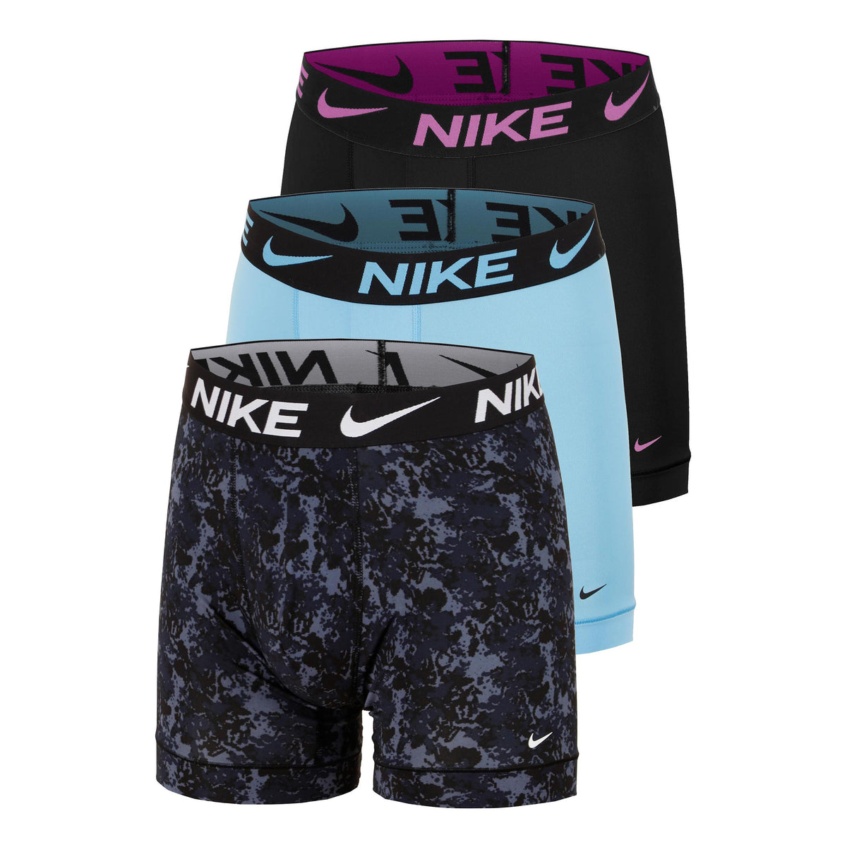 Nike Essential Micro Boxershort Verpakking 3 stuks Heren - donkerblauw
