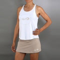 Cercle Tanktop Dames-wit, beige