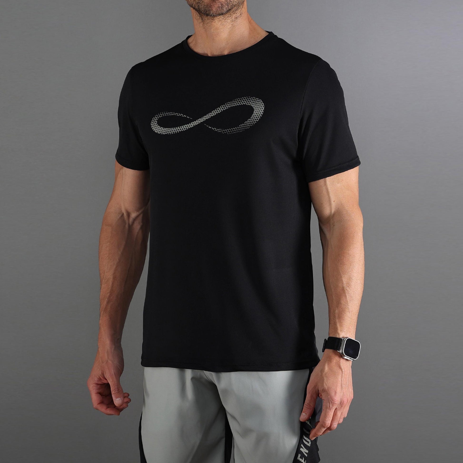 Endless Unlimited Diamond II T-shirt Heren-zwart, lichtgrijs