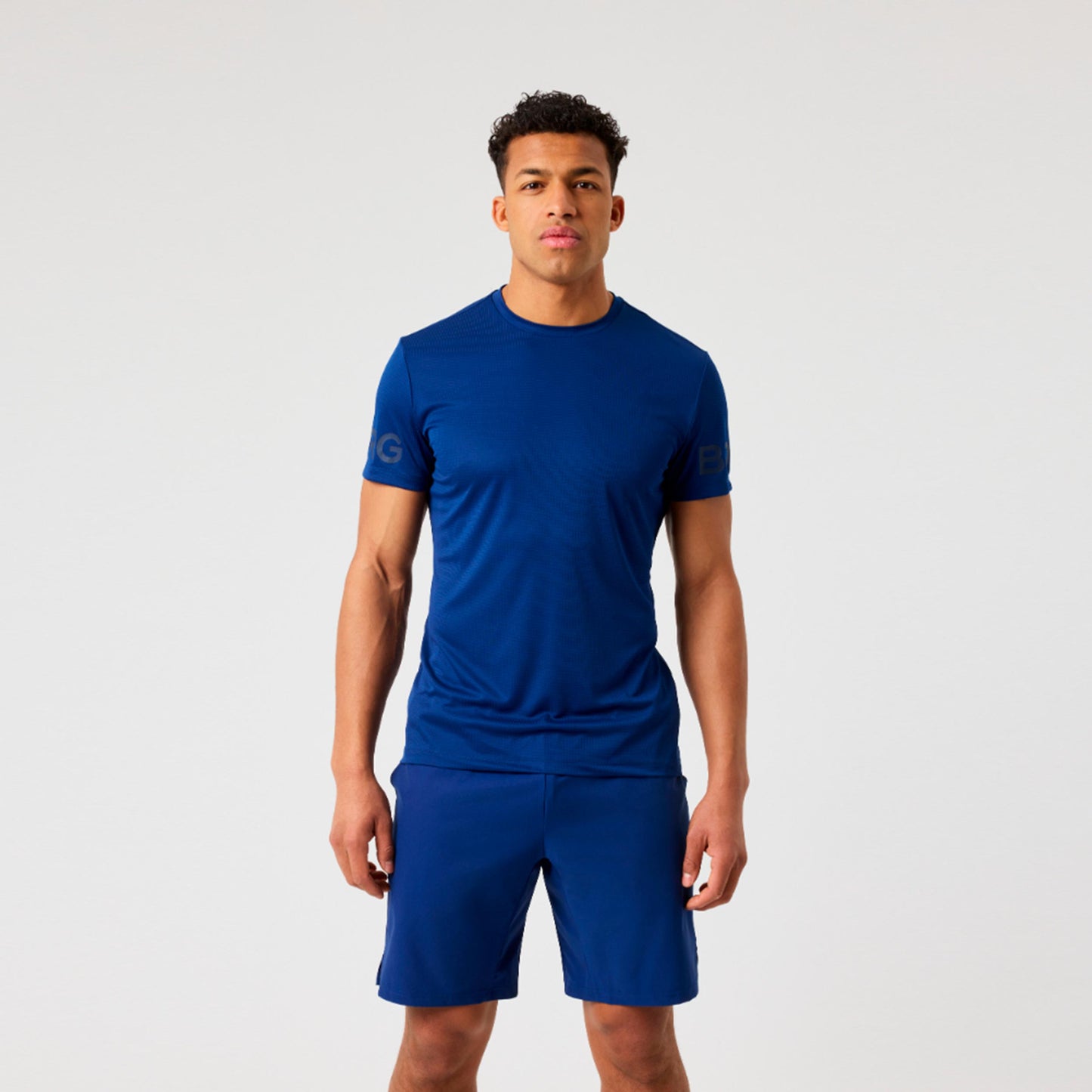 Björn Borg Light T-shirt Heren - lichtblauw