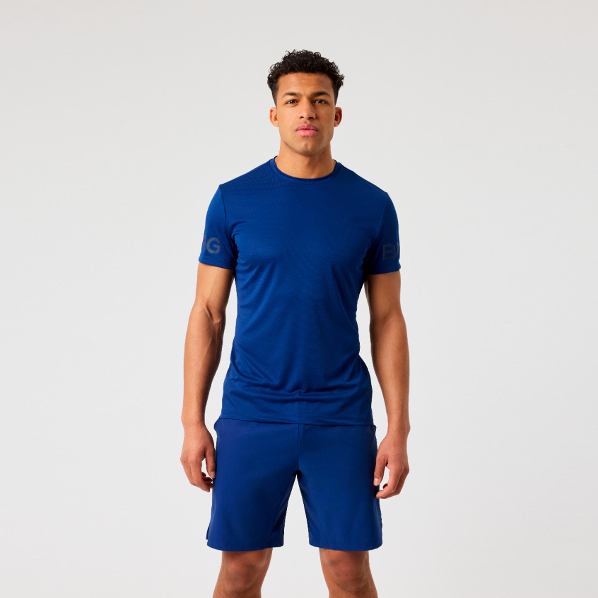 Björn Borg Light T-shirt Heren - lichtblauw