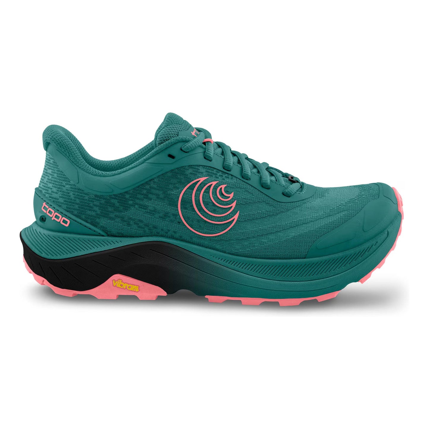 TOPO ATHLETIC Ultraventure 4 Trailschoen Dames - petrolblauw, roze