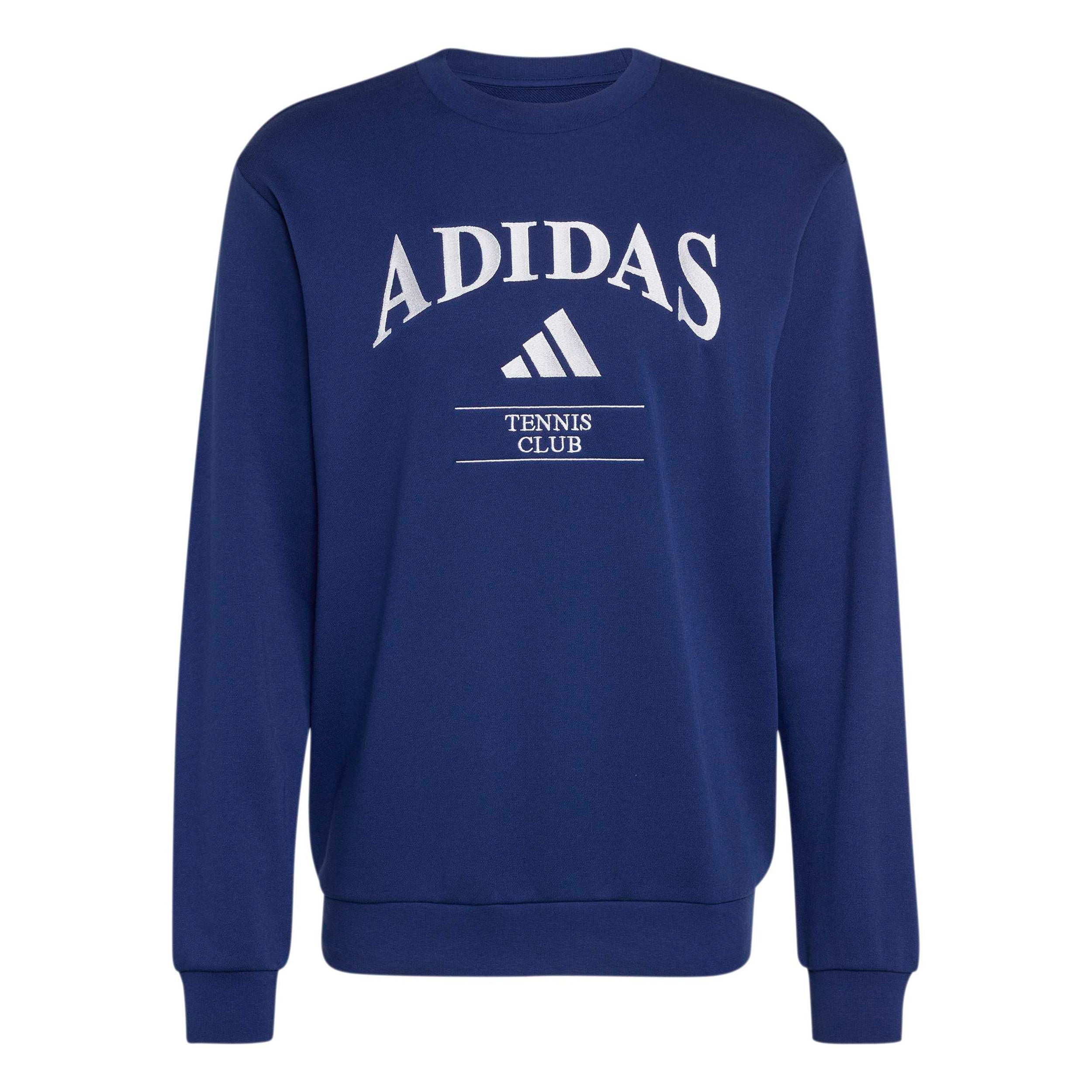 adidas Heritage Graphik Sweatshirt Heren - donkerblauw, wit