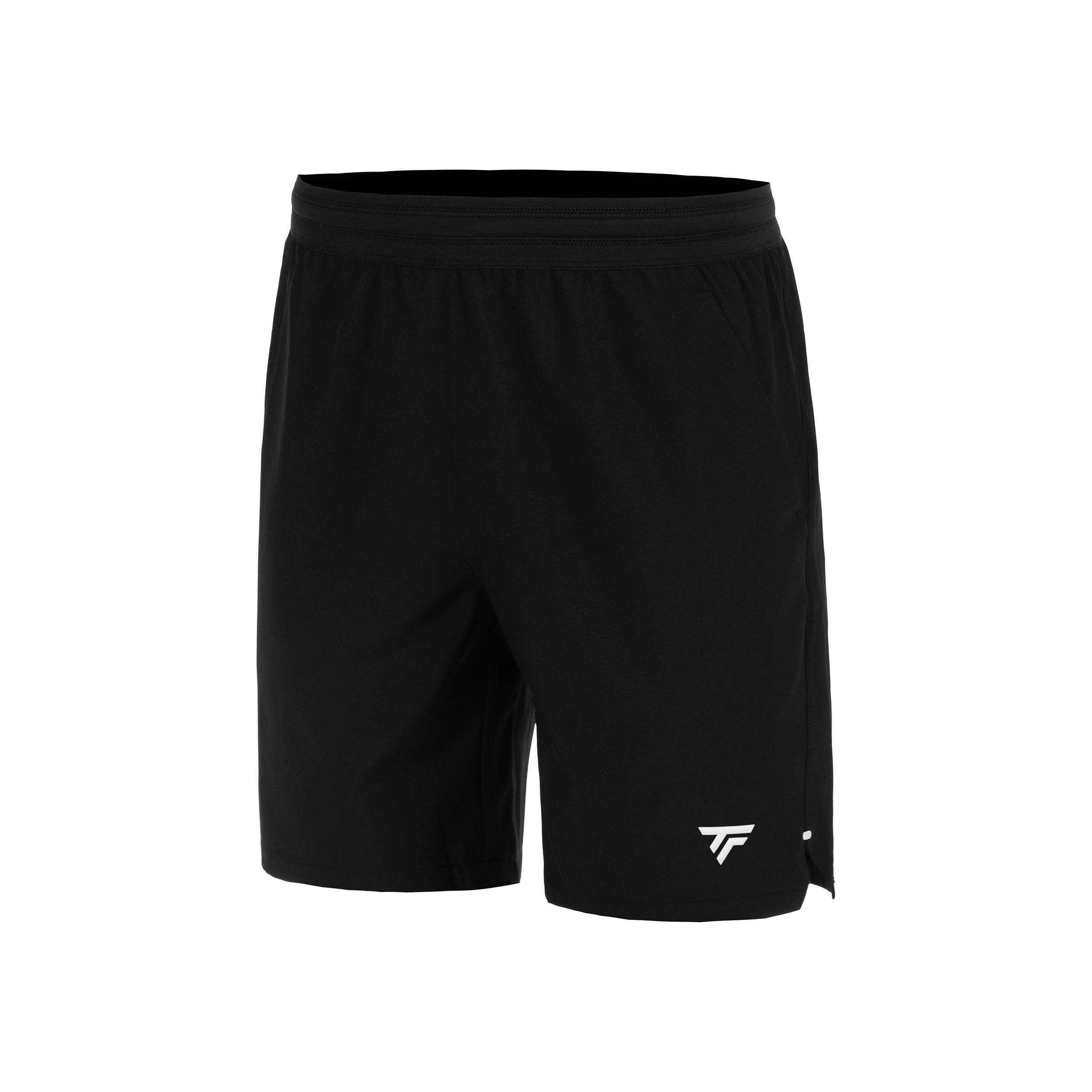 Tecnifibre Stretch Shorts Heren - zwart, wit