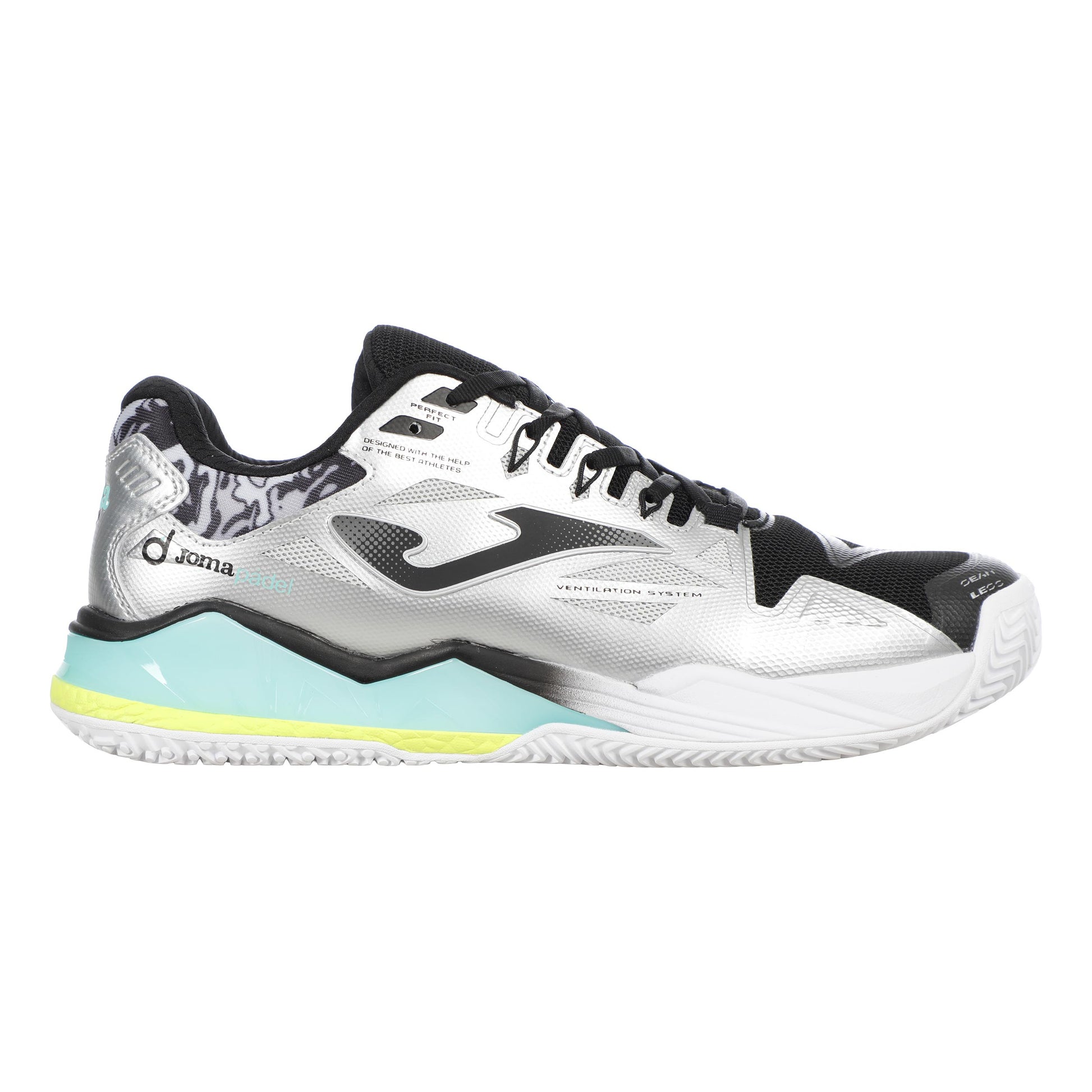 Joma Spin Padel schoen Heren - zilver