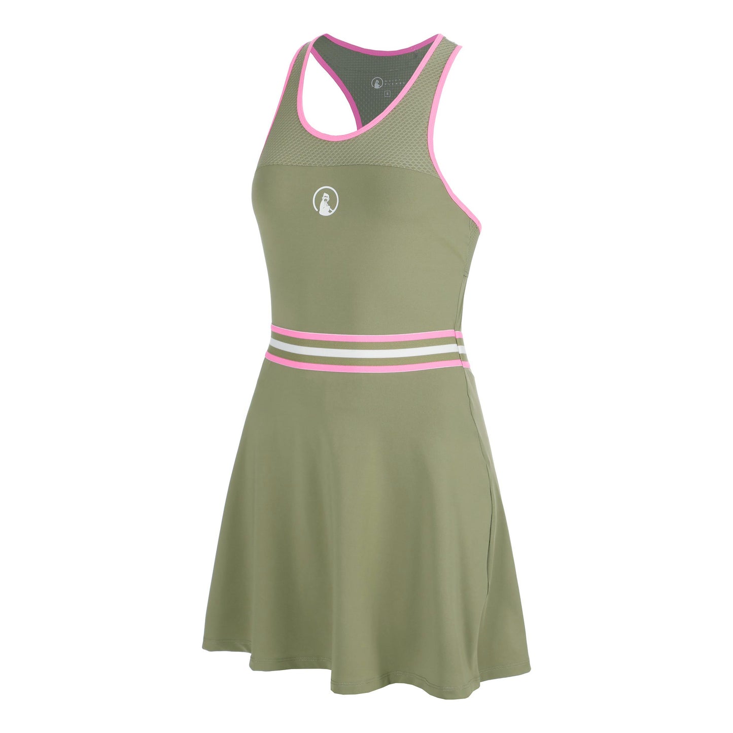 Quiet Please Memories Racerback Jurk Dames - kaki