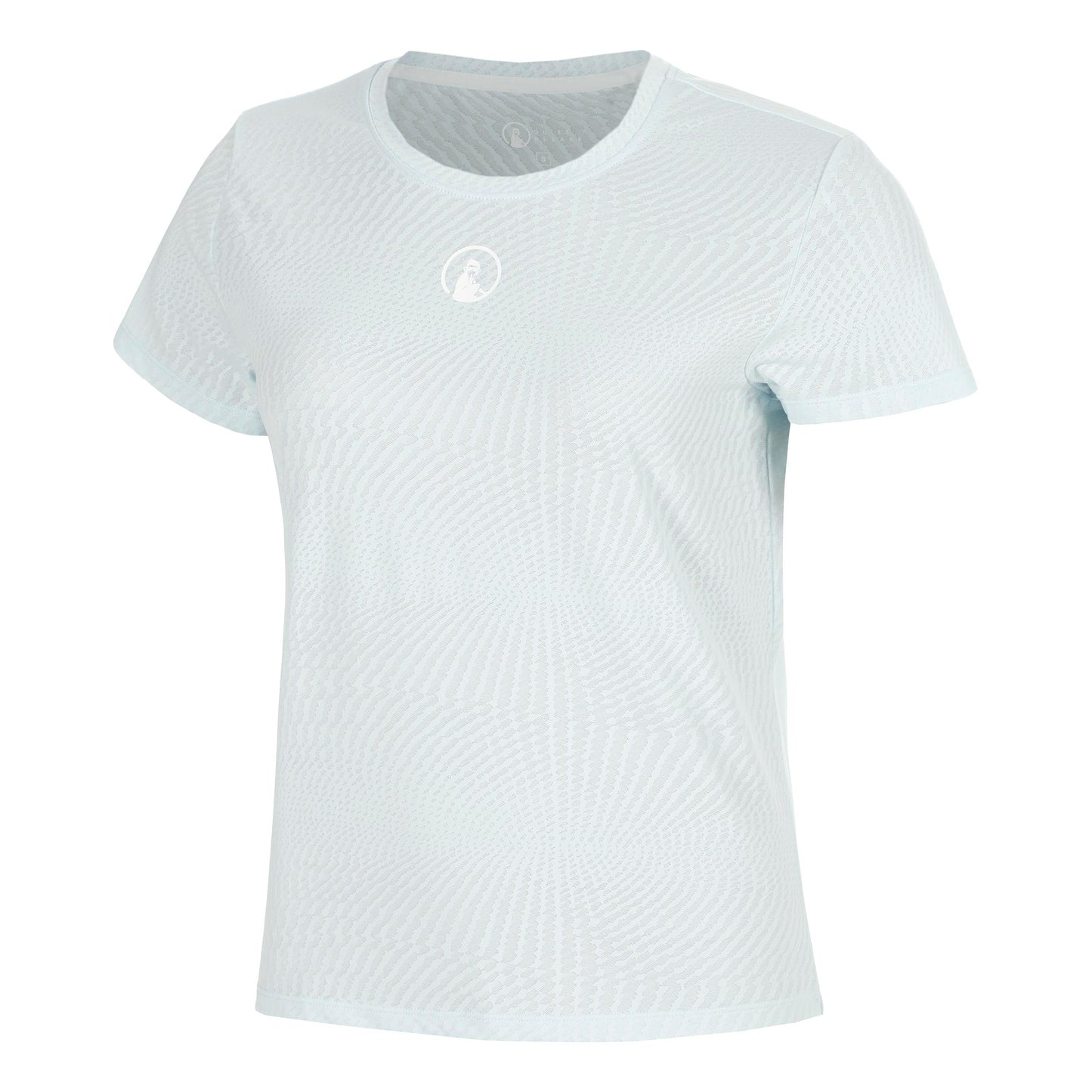 Quiet Please Memories Spin T-shirt Dames - lichtblauw