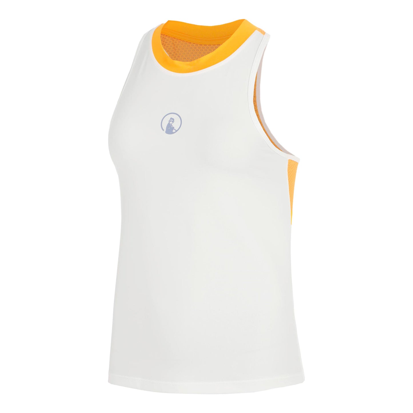 Quiet Please Glow Racerback 2.0 Tanktop Dames - crème