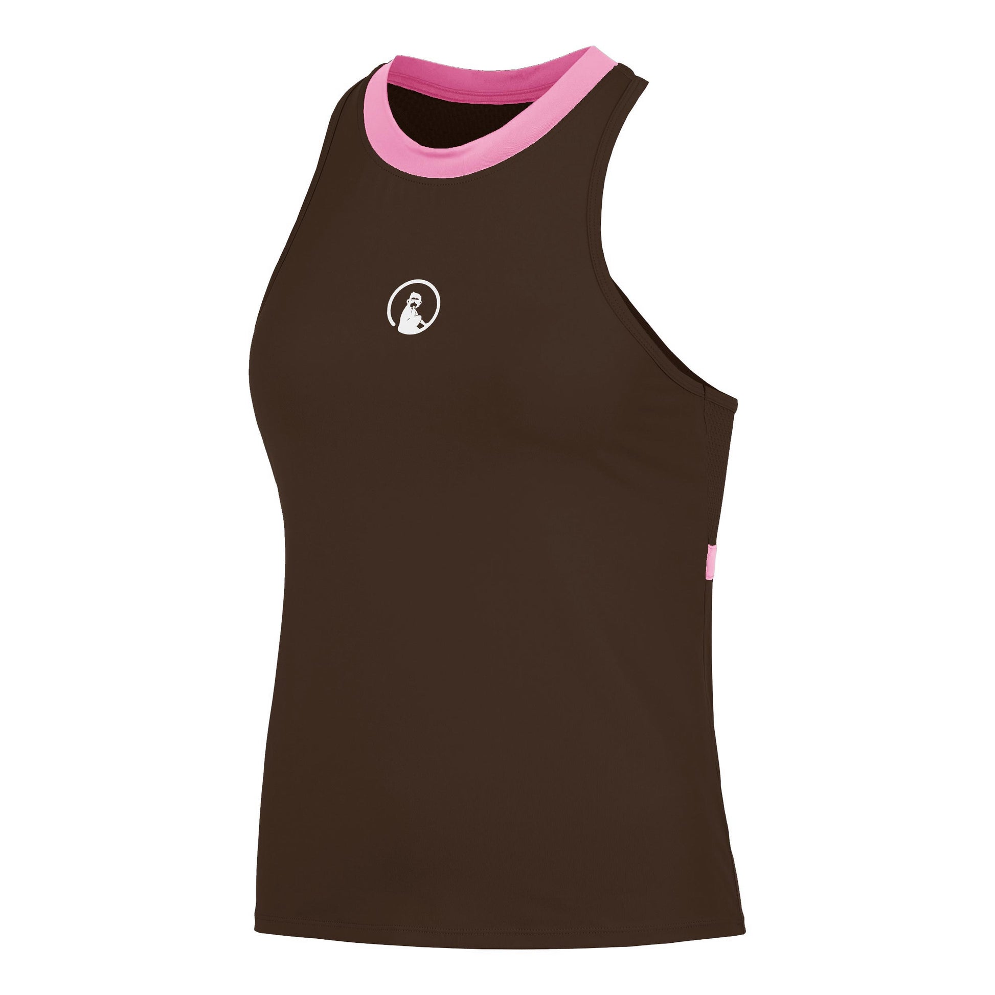 Quiet Please Memories Racerback 2.0 Tanktop Dames - bruin