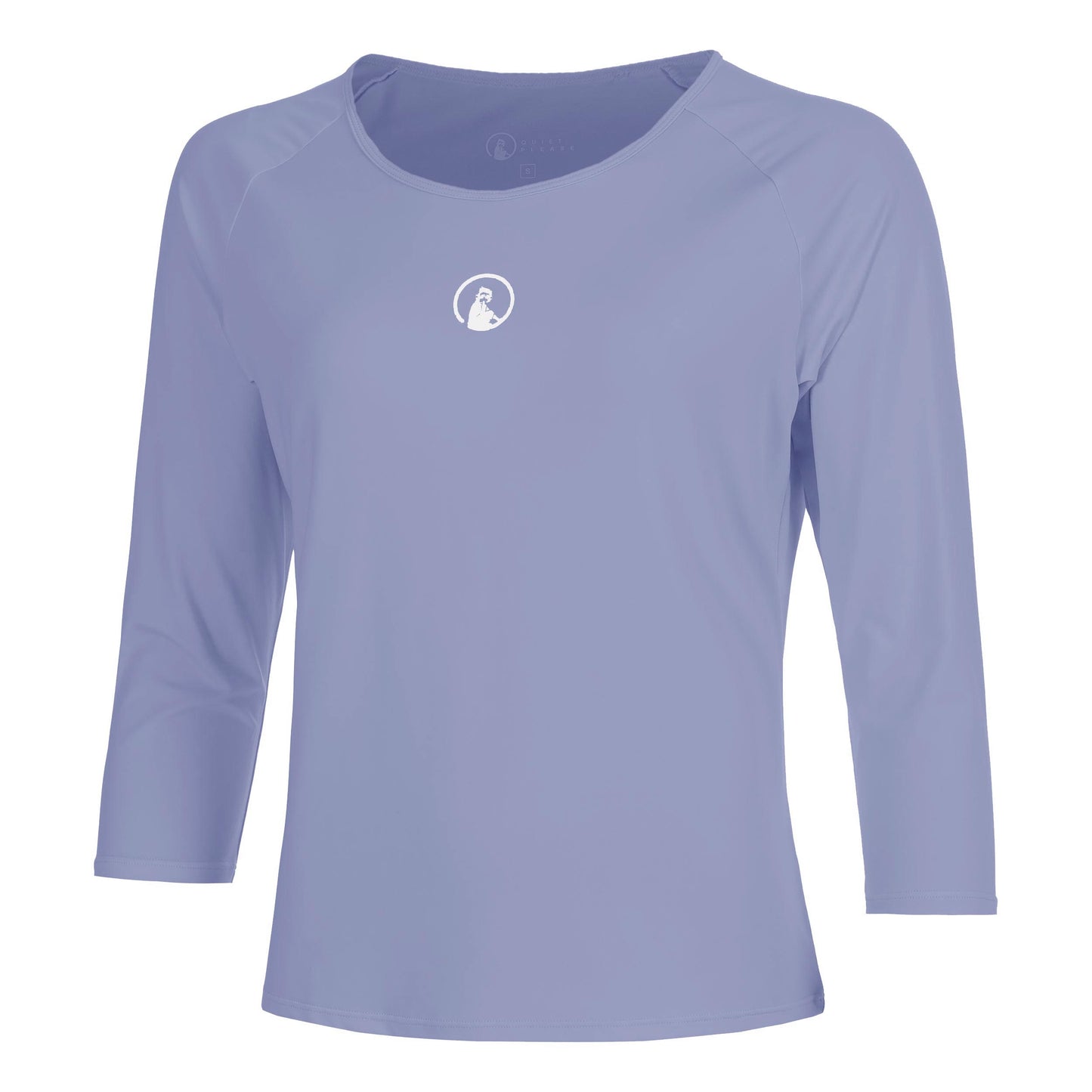 Quiet Please Glow Mixed Longsleeve Dames - blauw