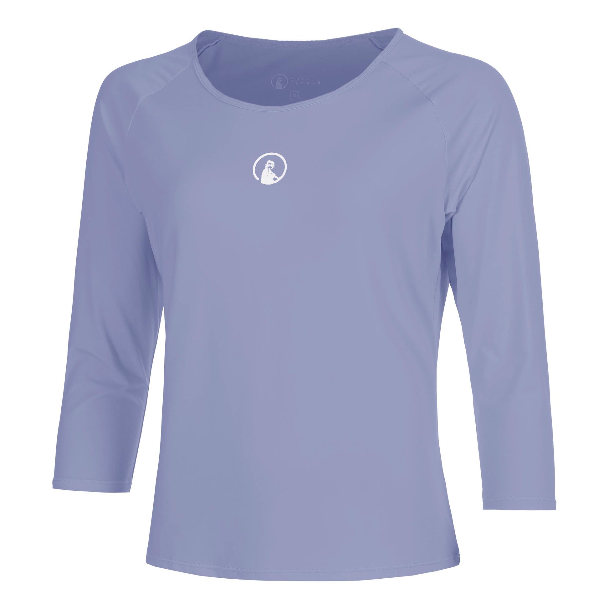 Quiet Please Glow Mixed Longsleeve Dames - blauw