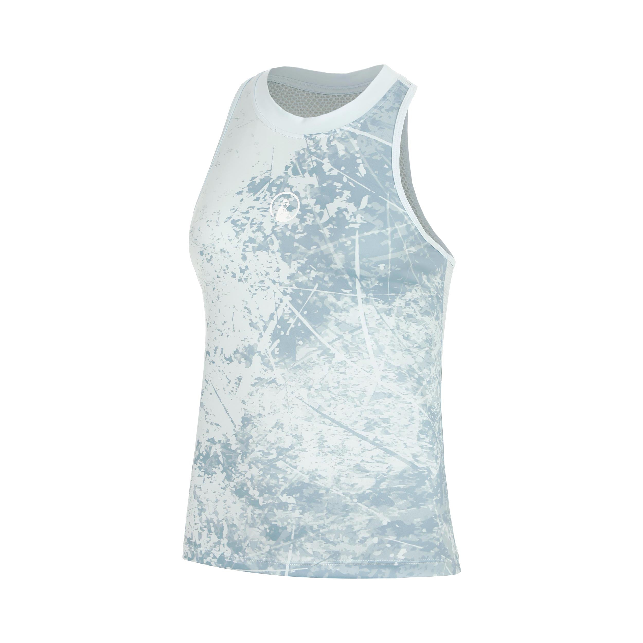 Quiet Please Memories Racerback Scrubbled 2.0 Tanktop Meisjes - lichtblauw