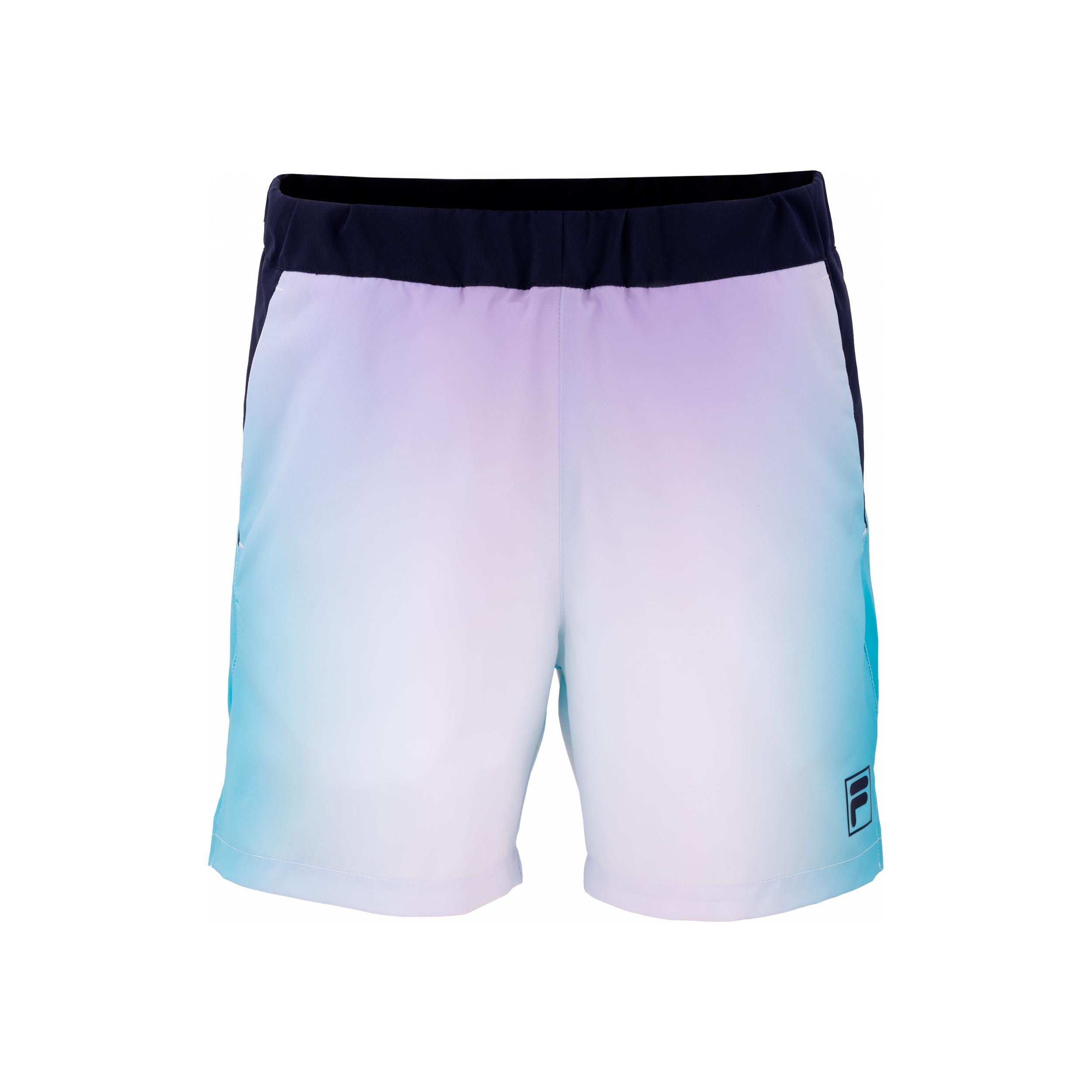 Fila Zayn Shorts Heren - wit, veelkleurig