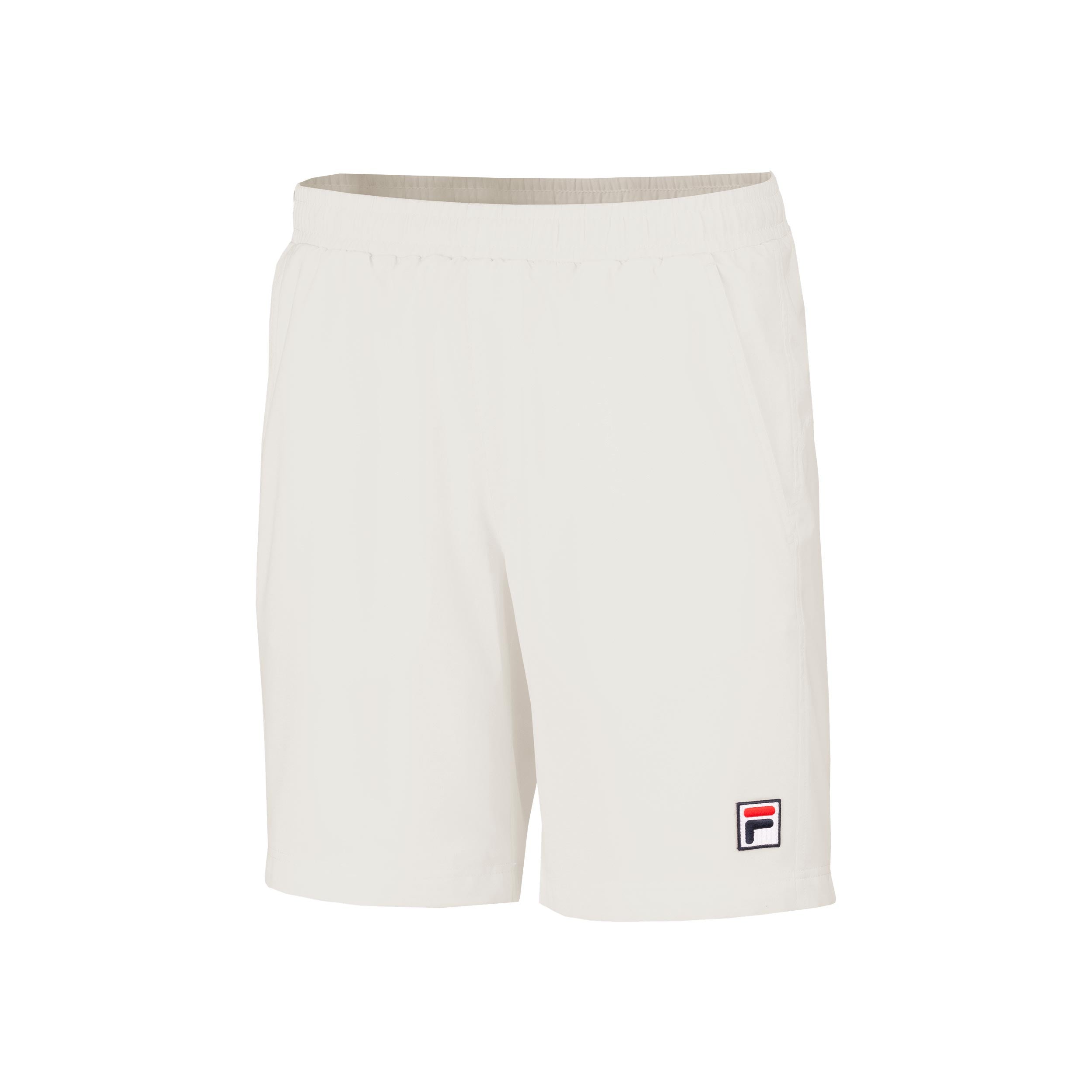 Fila Santana Shorts Heren - gebroken wit