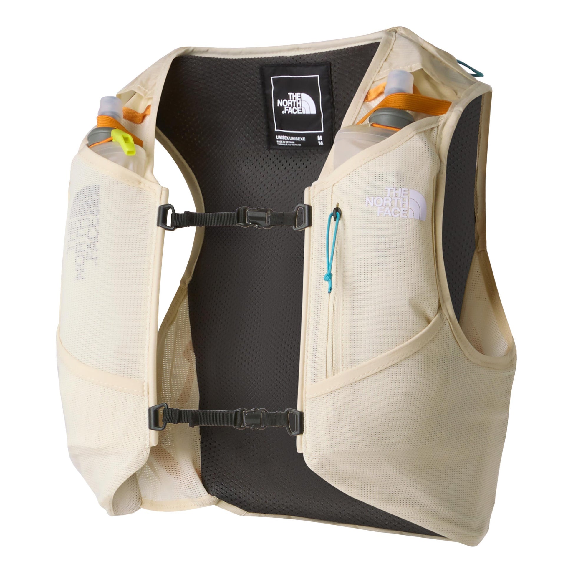 The North Face Sunriser Run Vest 8 Drinkrugzak - crème, oranje