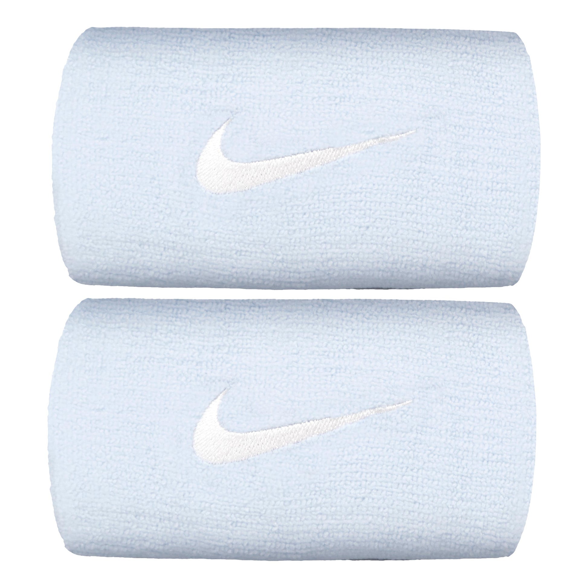 Nike Premier DW Zweetband Verpakking 2 stuks lang - lichtgroen, wit