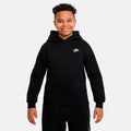 Club Fleece Sweater met capuchon Kinderen - zwart