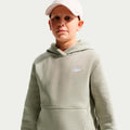 Club Fleece Sweater met capuchon Kinderen - grijsgroen