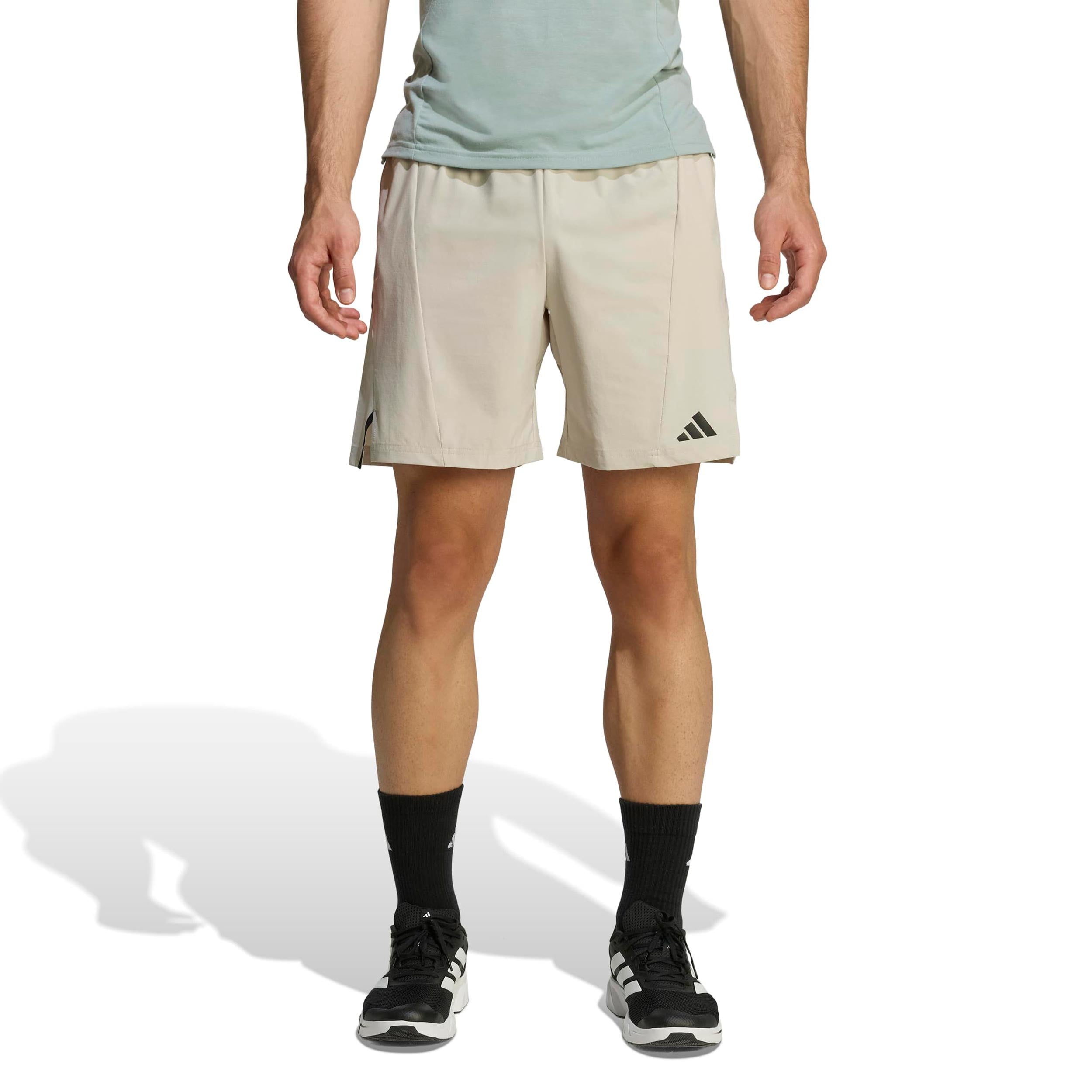 adidas D4T 7Inch Shorts Heren - grijs, zwart