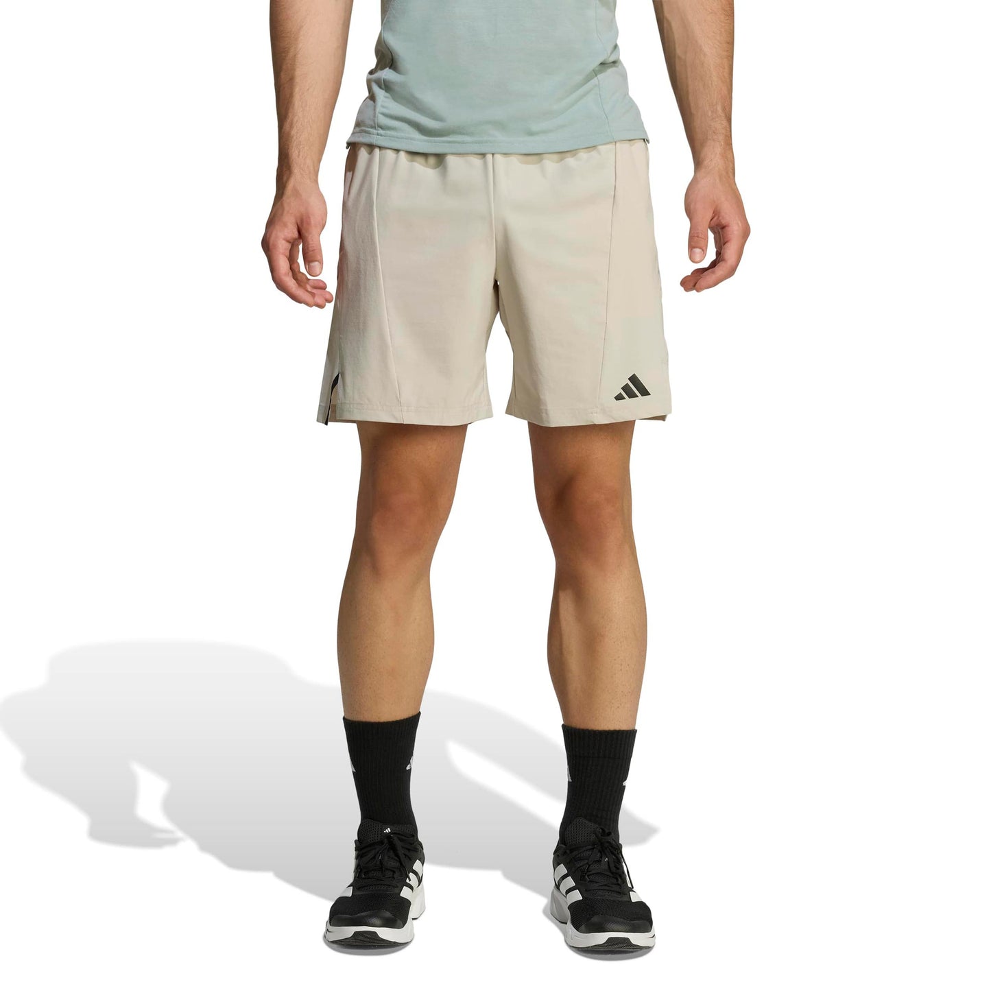 adidas D4T 7Inch Shorts Heren - grijs, zwart