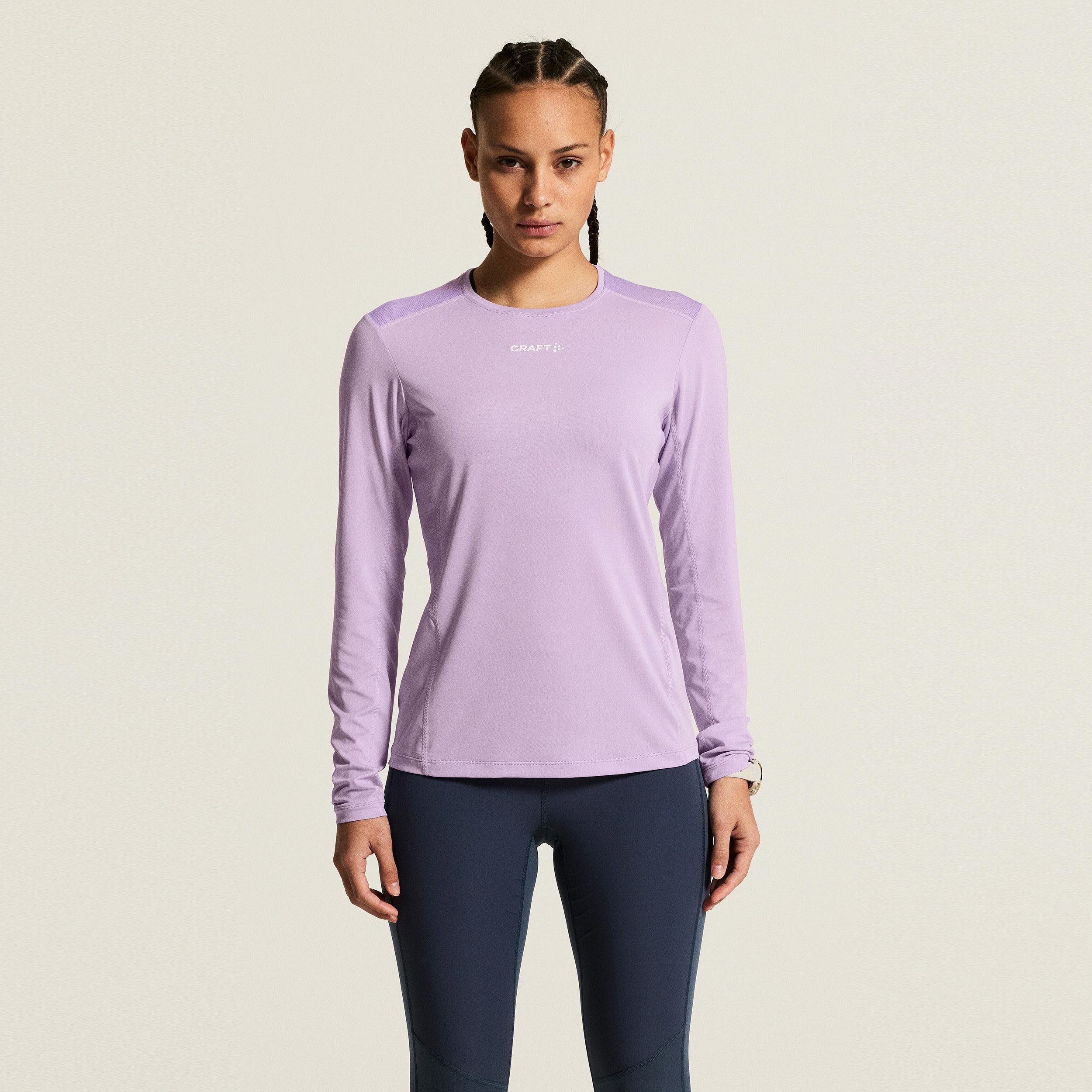 Craft ADV Essence Hardloopshirt Dames - lila, lila