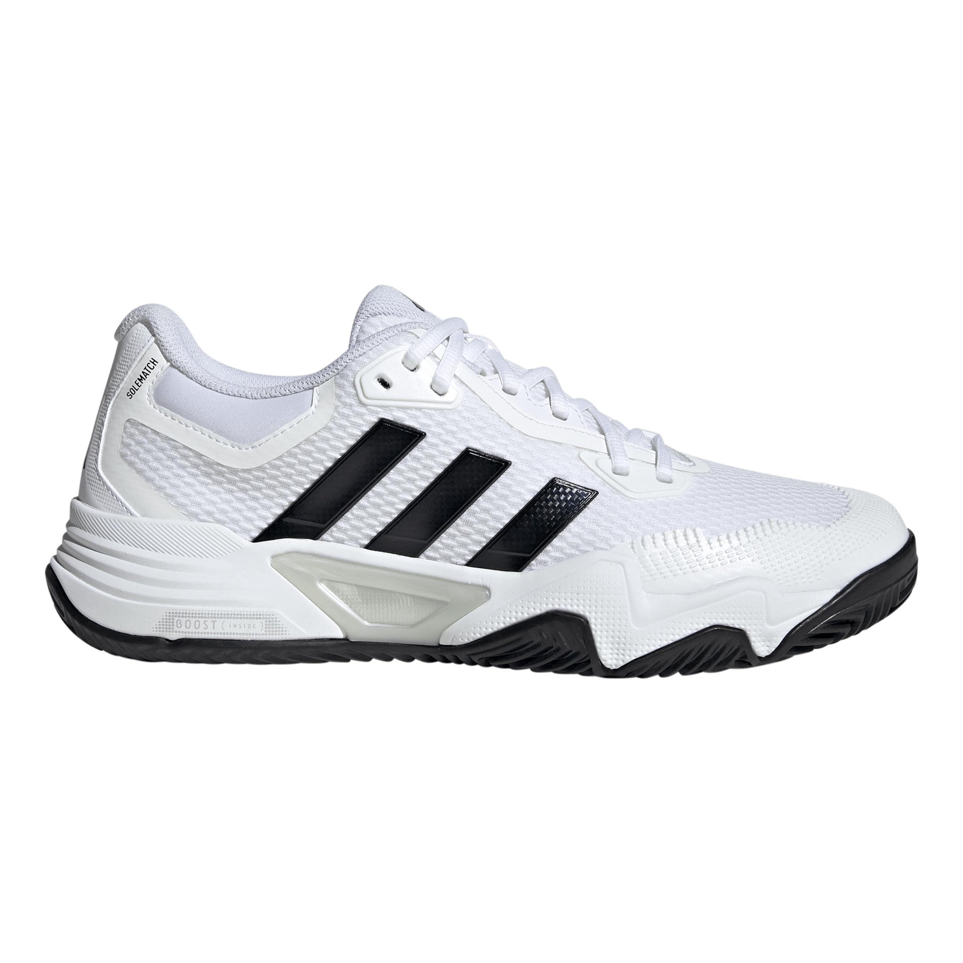 adidas Solematch Control 2 Gravelschoen Heren - gebroken wit, zwart