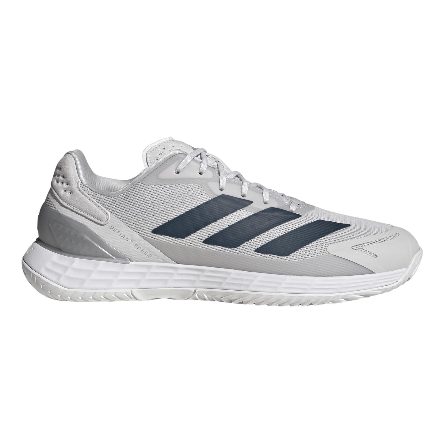 adidas Defiant Speed 2 Allcourt schoen Heren - lichtgrijs, zwart