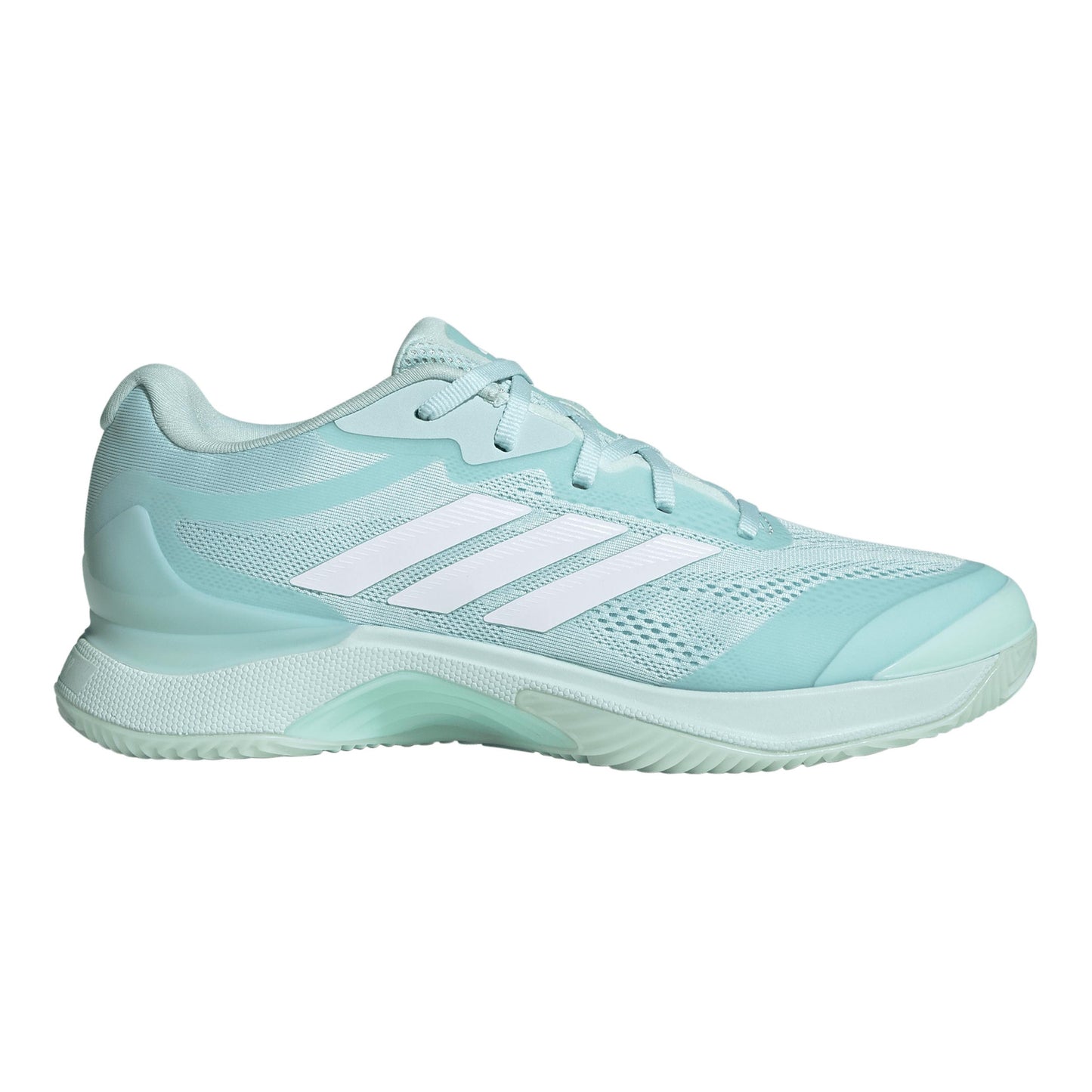 adidas Avacourt 3 Gravelschoen Dames - mint, wit