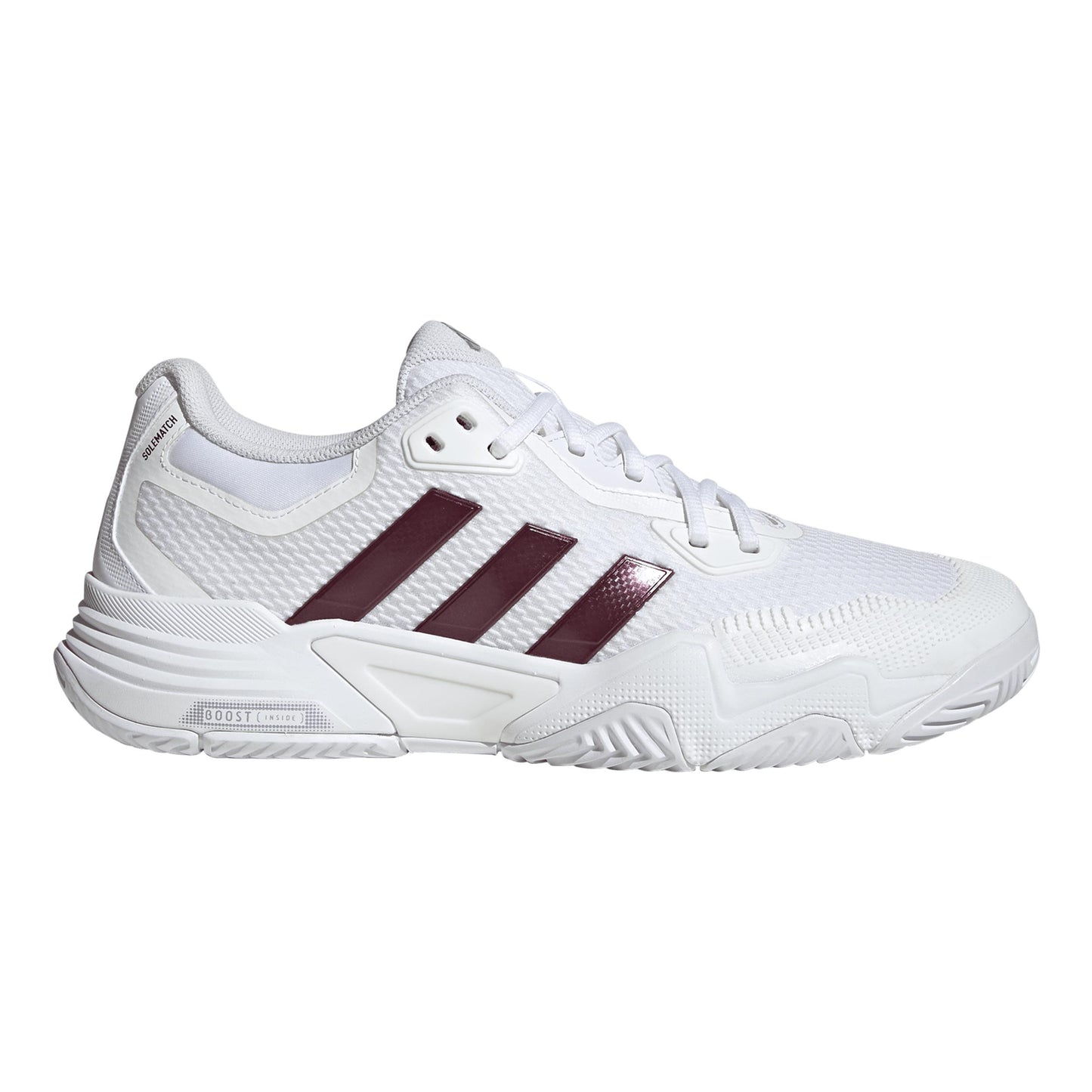 adidas Solematch Control 2 Allcourt schoen Heren - wit, wijnrood