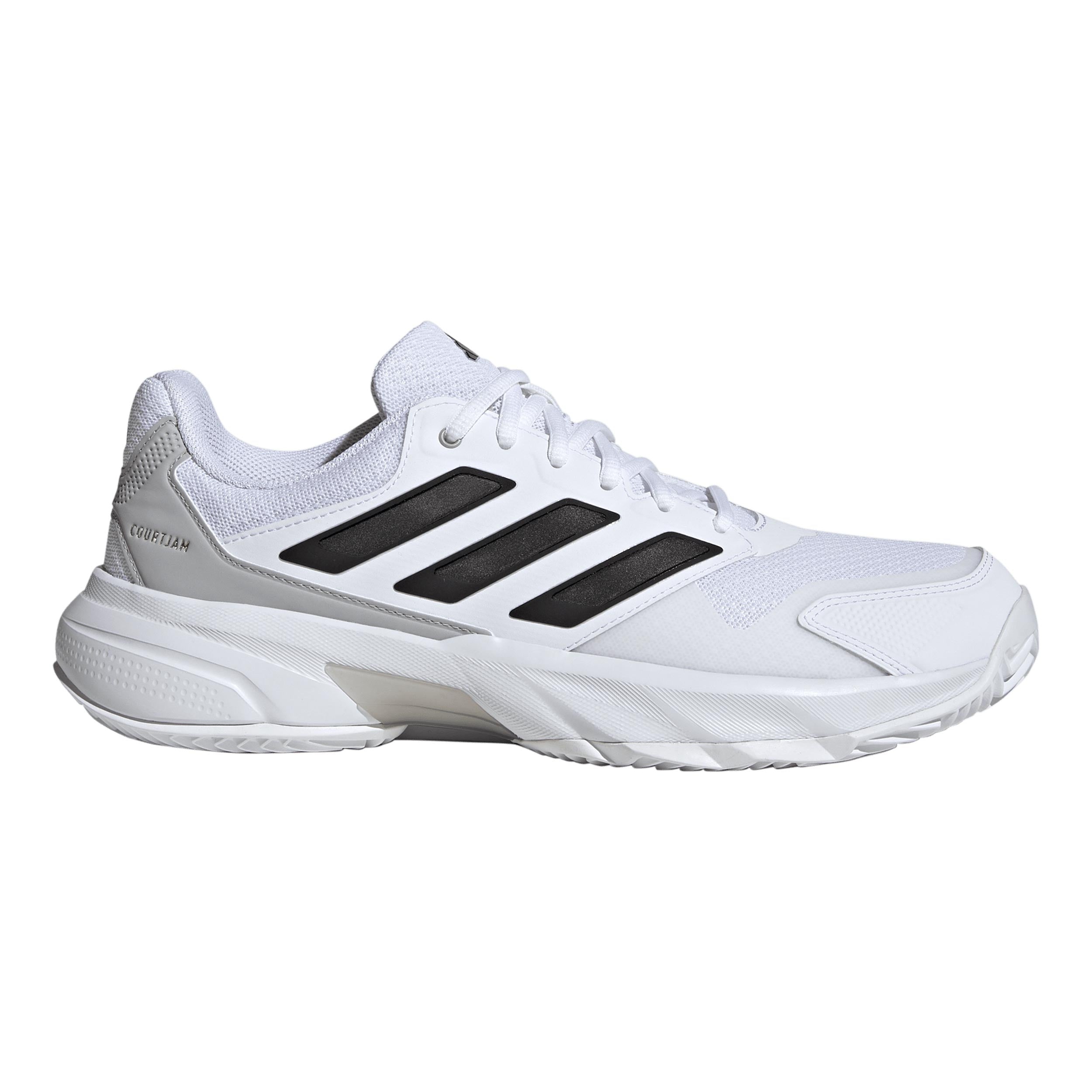adidas CourtJam Control 3 Allcourt schoen Heren - wit, zwart