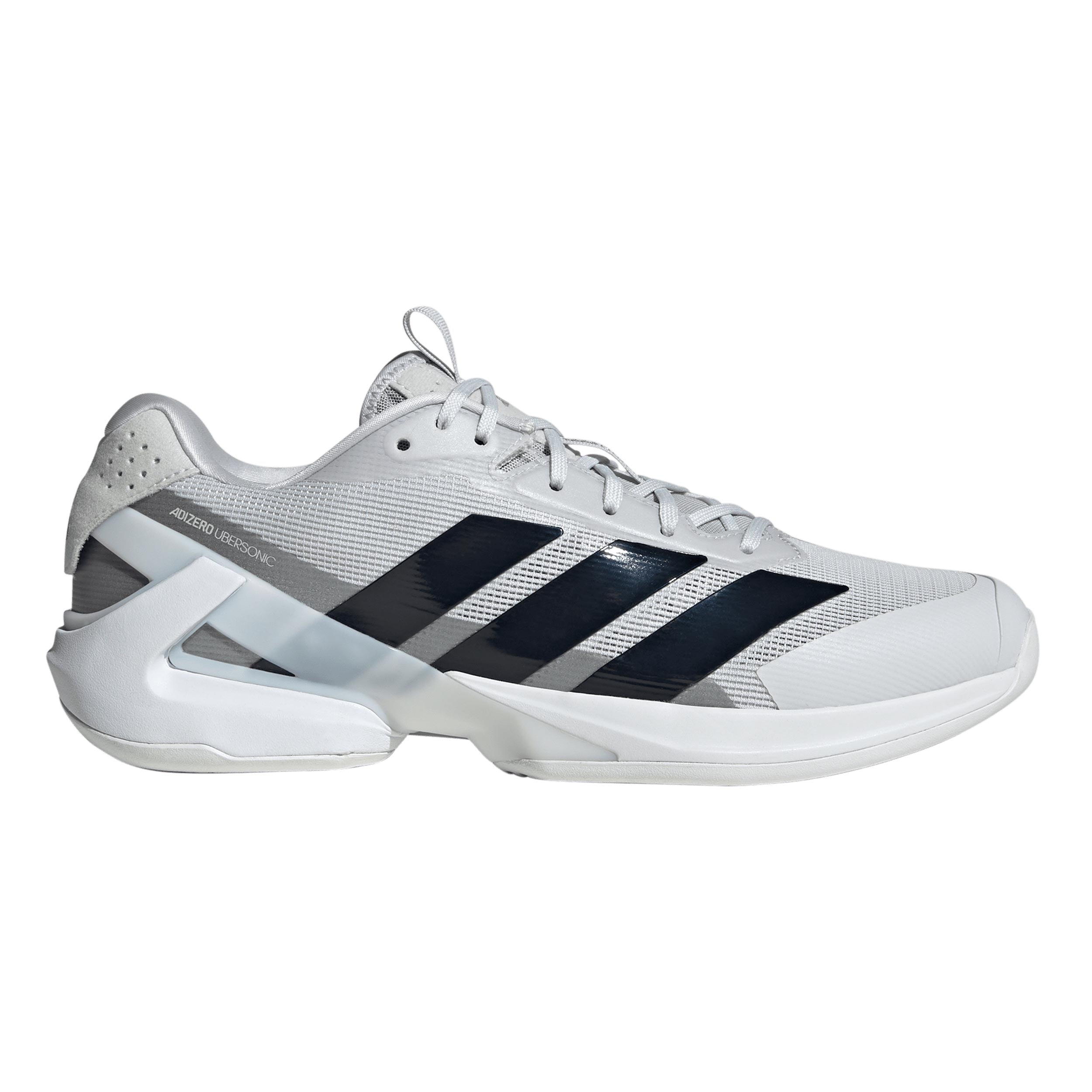 adidas adizero Ubersonic 5  Allcourt schoen Heren - lichtgrijs, nachtblauw