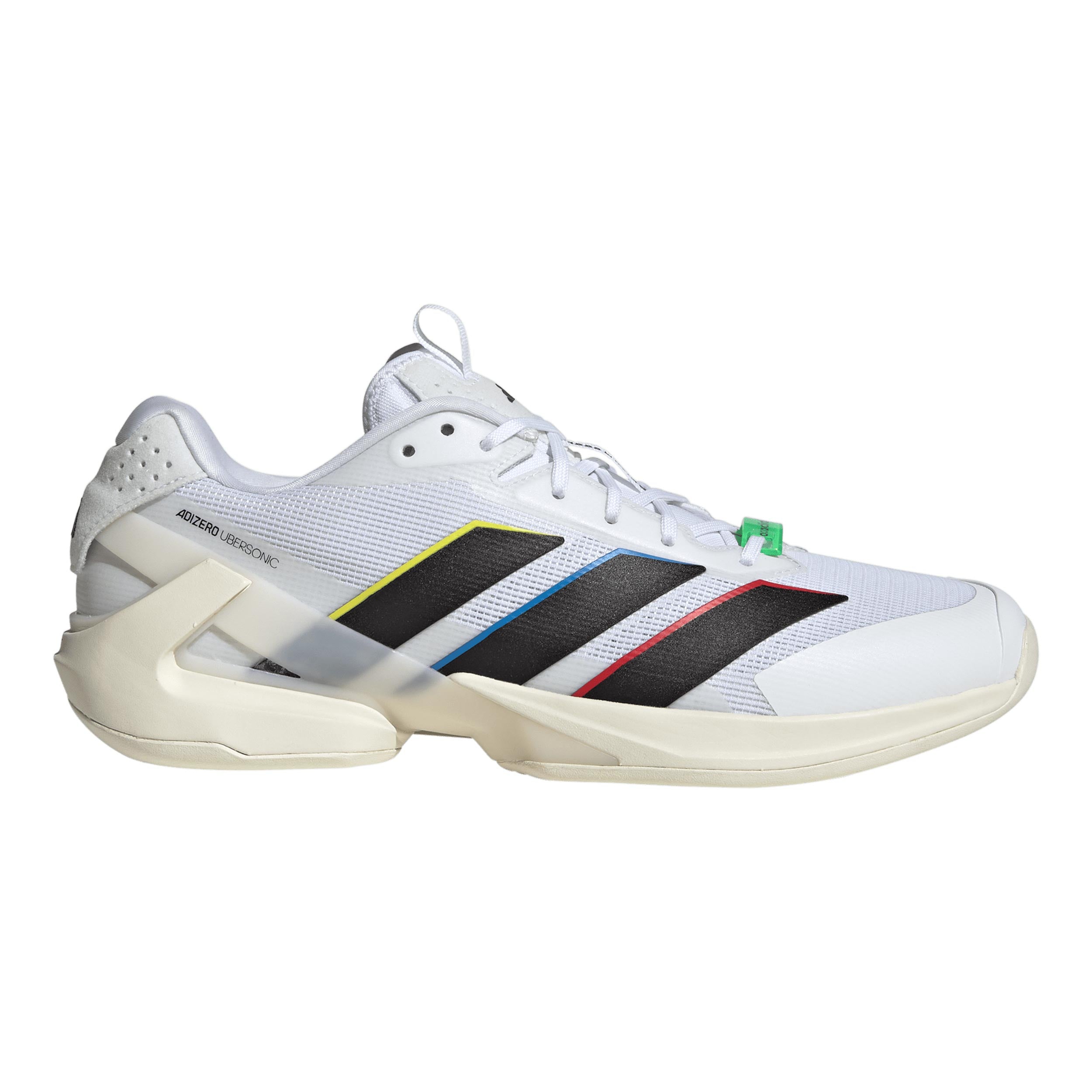 adidas adizero Ubersonic 5  Allcourt schoen Heren - wit, crème