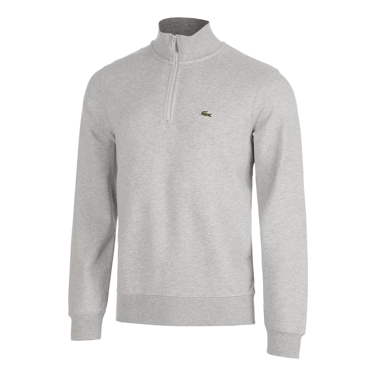 Lacoste High Neck Sweatshirt Heren - lichtgrijs