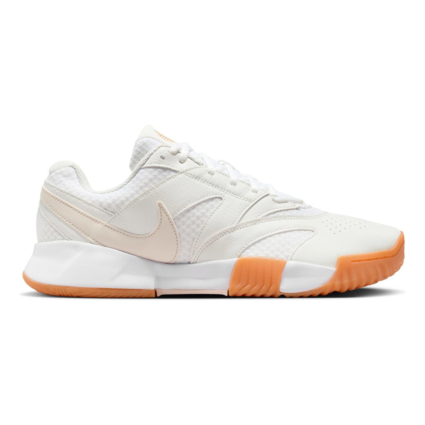 Nike Court Lite 4 Gravelschoen Heren - wit, crème