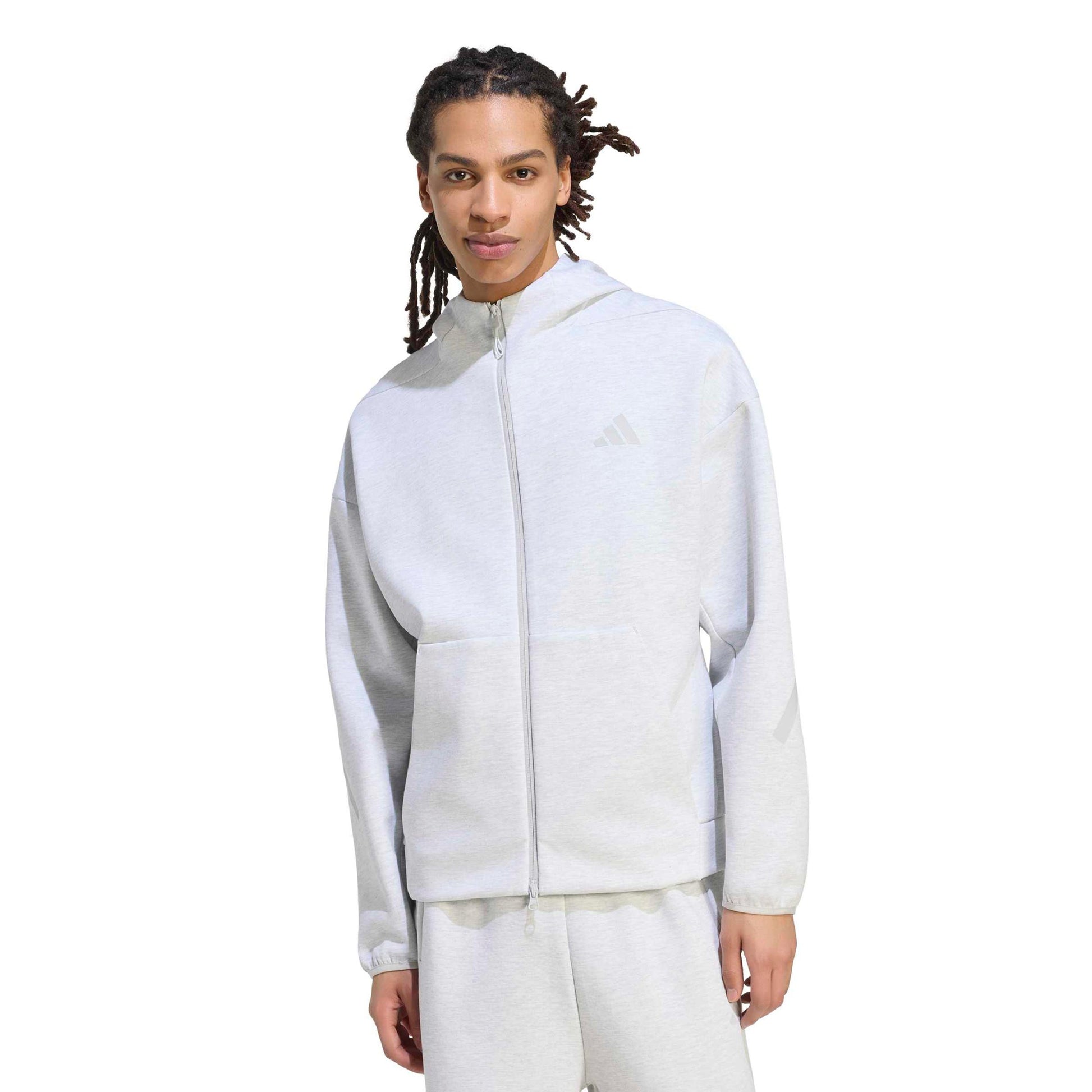 adidas Z.N.E. Sportjas Heren - lichtgrijs