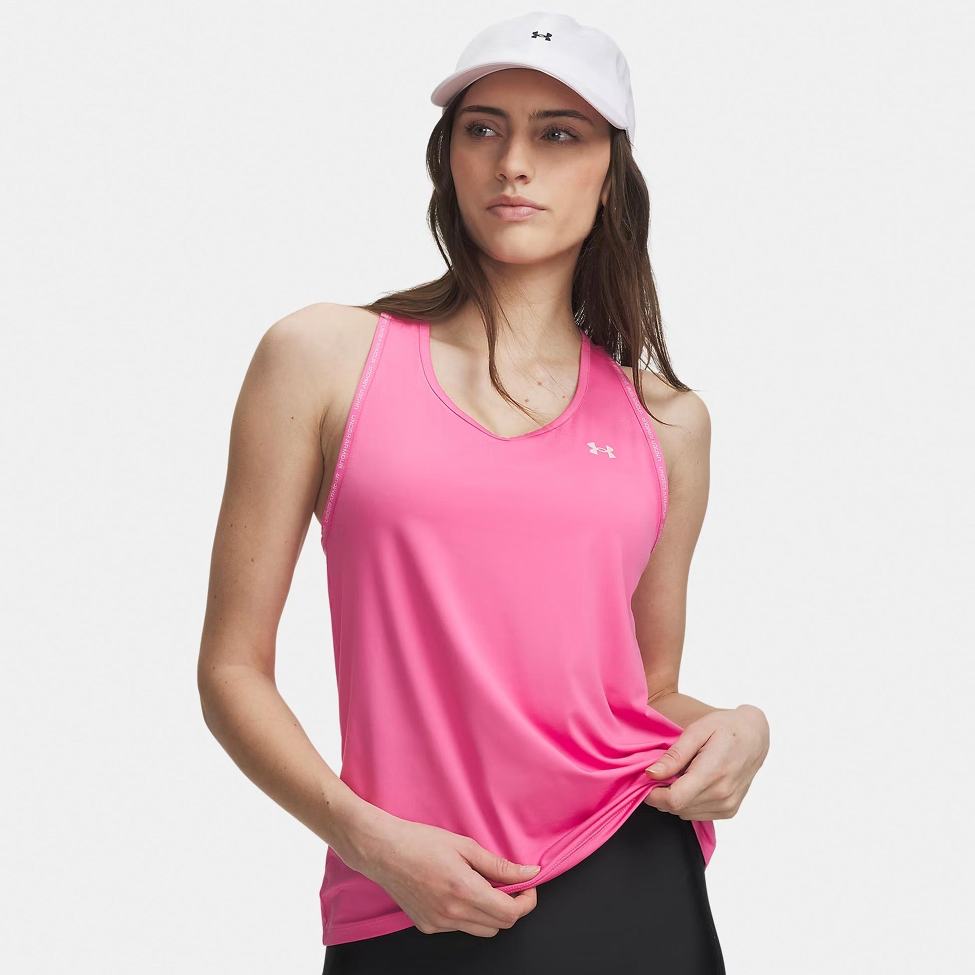 Under Armour Tech Knockout Tanktop Dames - roze, roze