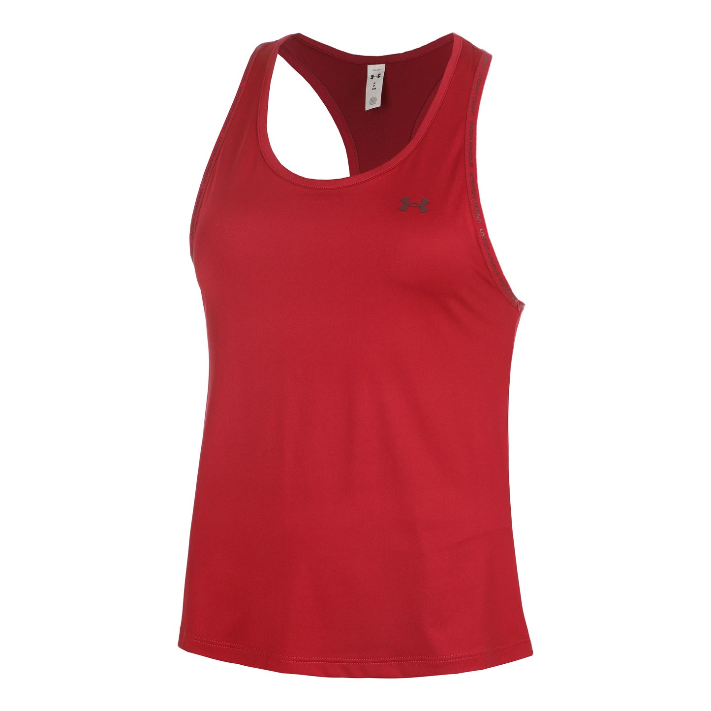 Under Armour Tech Knockout Tanktop Dames - rood, donkerrood