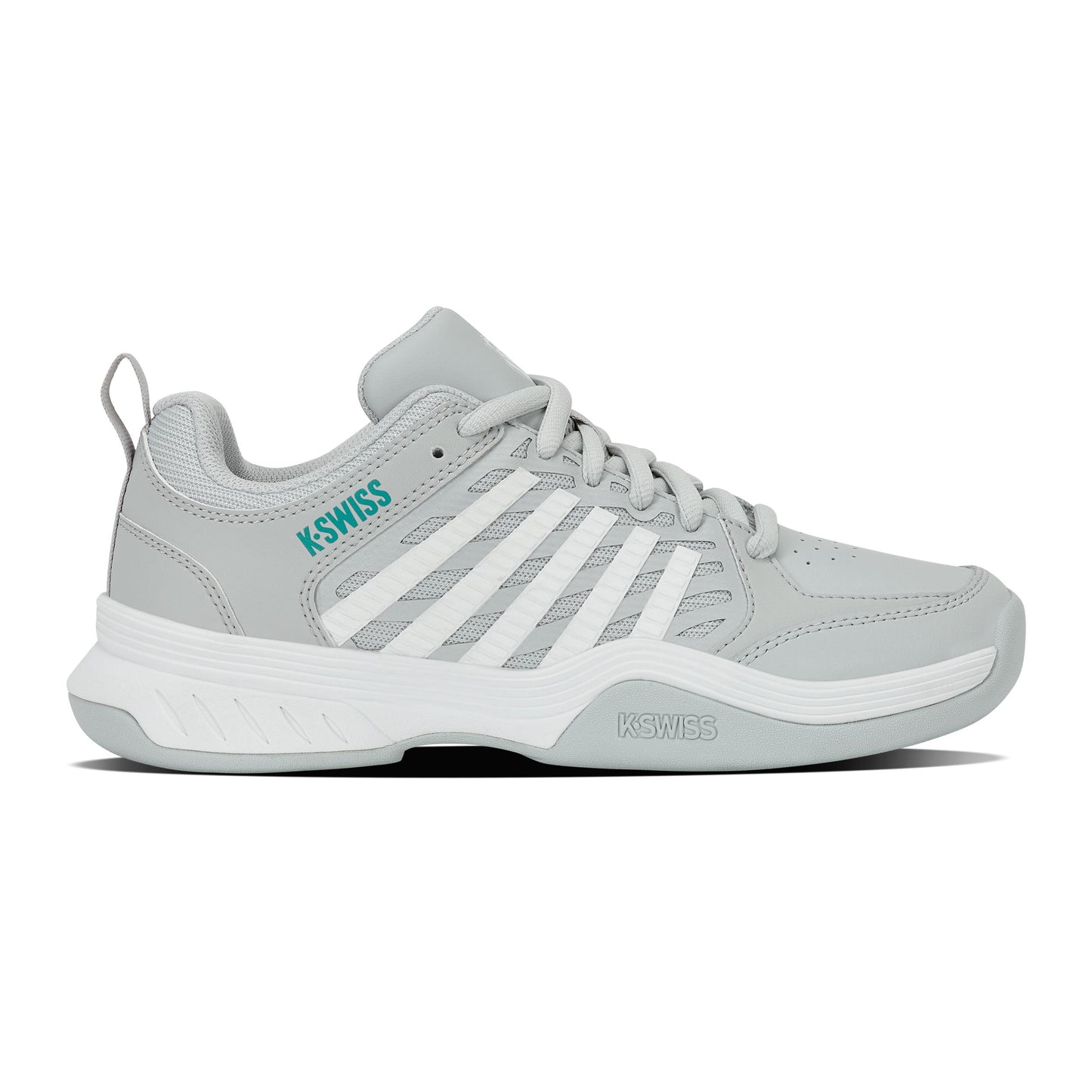 K-Swiss Court Express 2 Tennisschoen tapijt Dames - lichtgrijs, wit