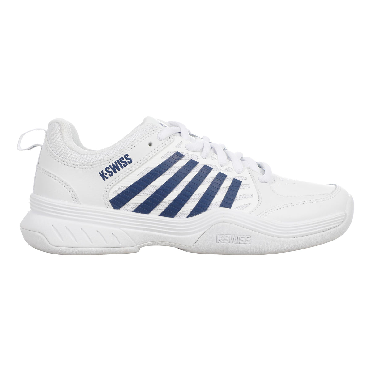 K-Swiss Court Express 2 Tennisschoen tapijt Kinderen - wit, donkerblauw