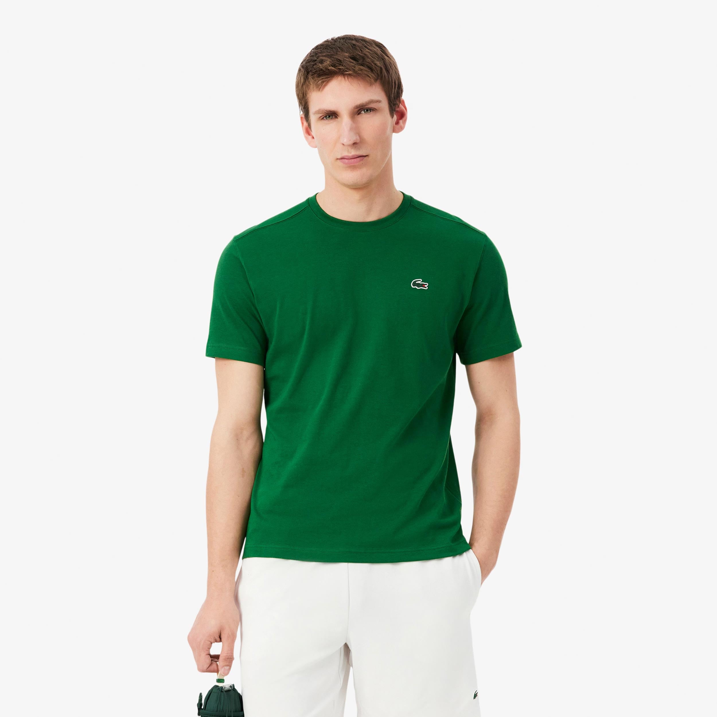 Lacoste Core T-shirt Heren - donkergroen
