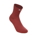 Fast Midweight Crew  Hardloopsokken Unisex - mauve, wit