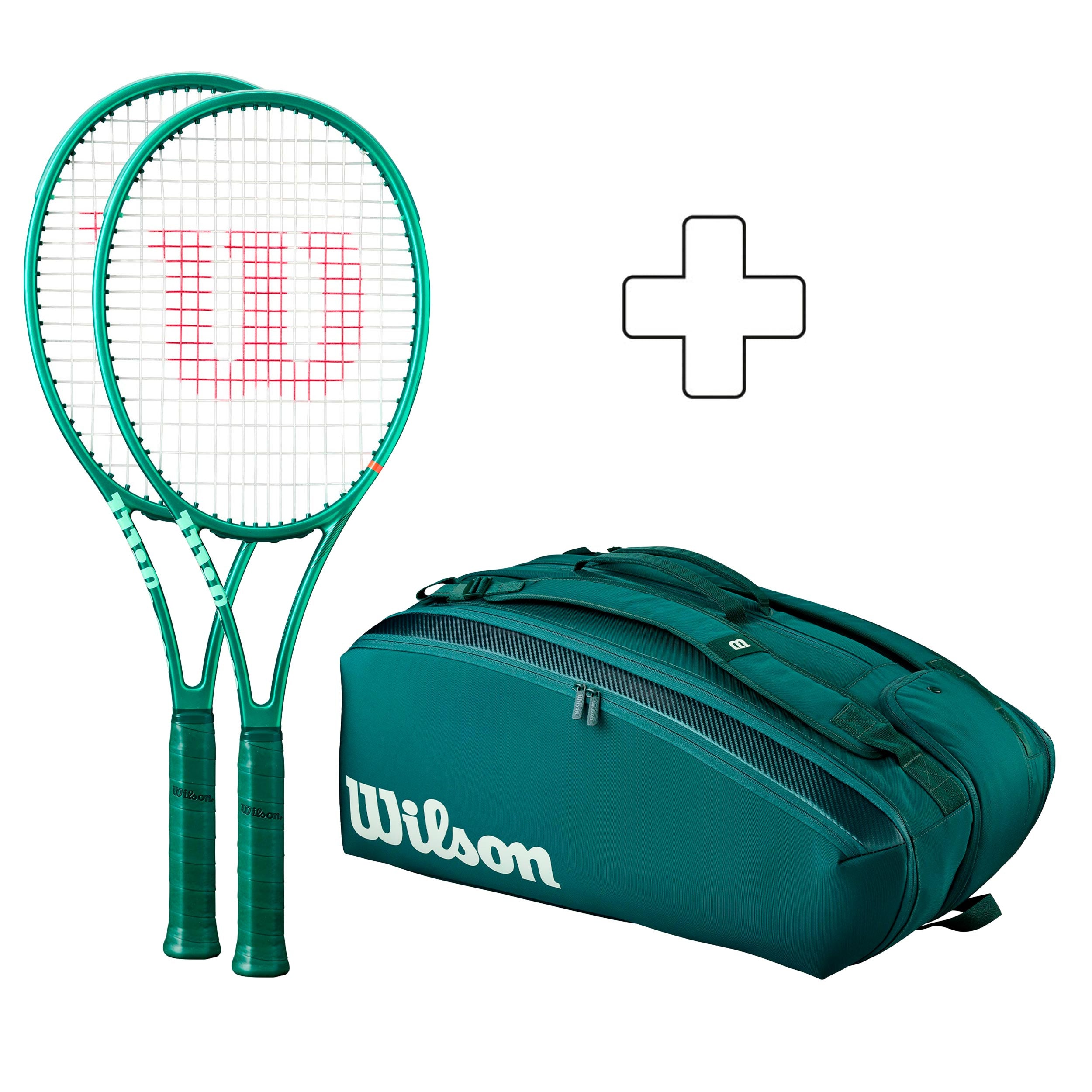 Wilson 2x Blade 98 Pro 16X19 v10 Plus rackettas