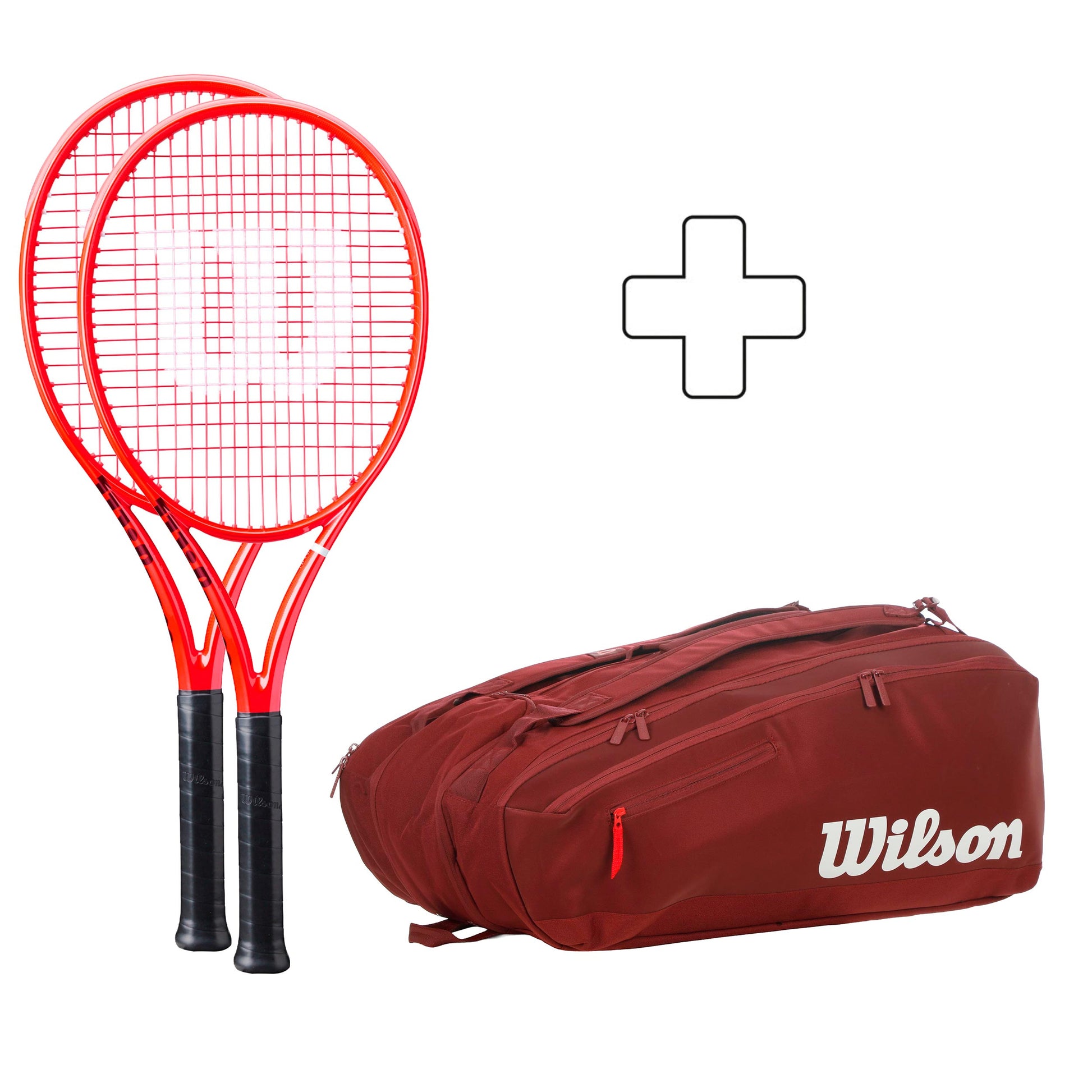 Wilson 2x Defyer 100 V1 Plus rackettas