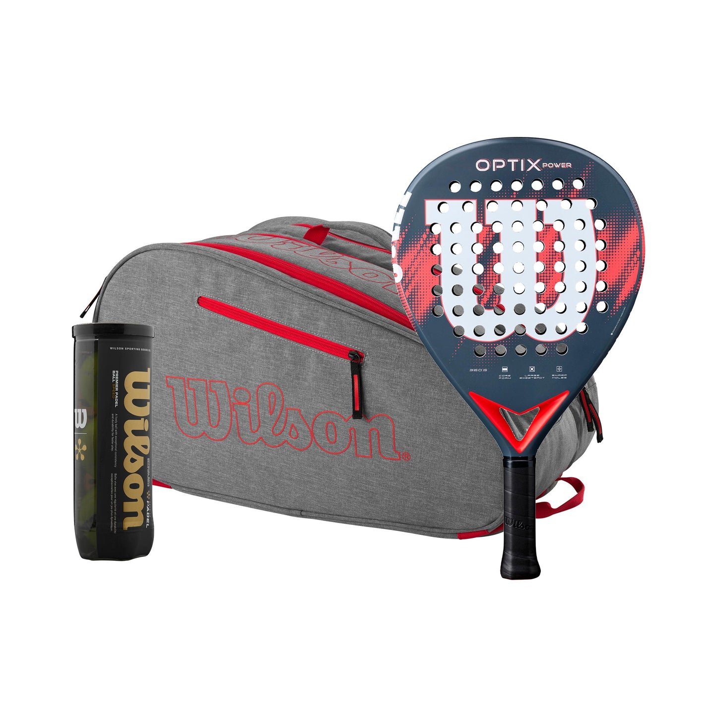 Wilson Optix V2 Power Plus rackettas, Plus balverpakking