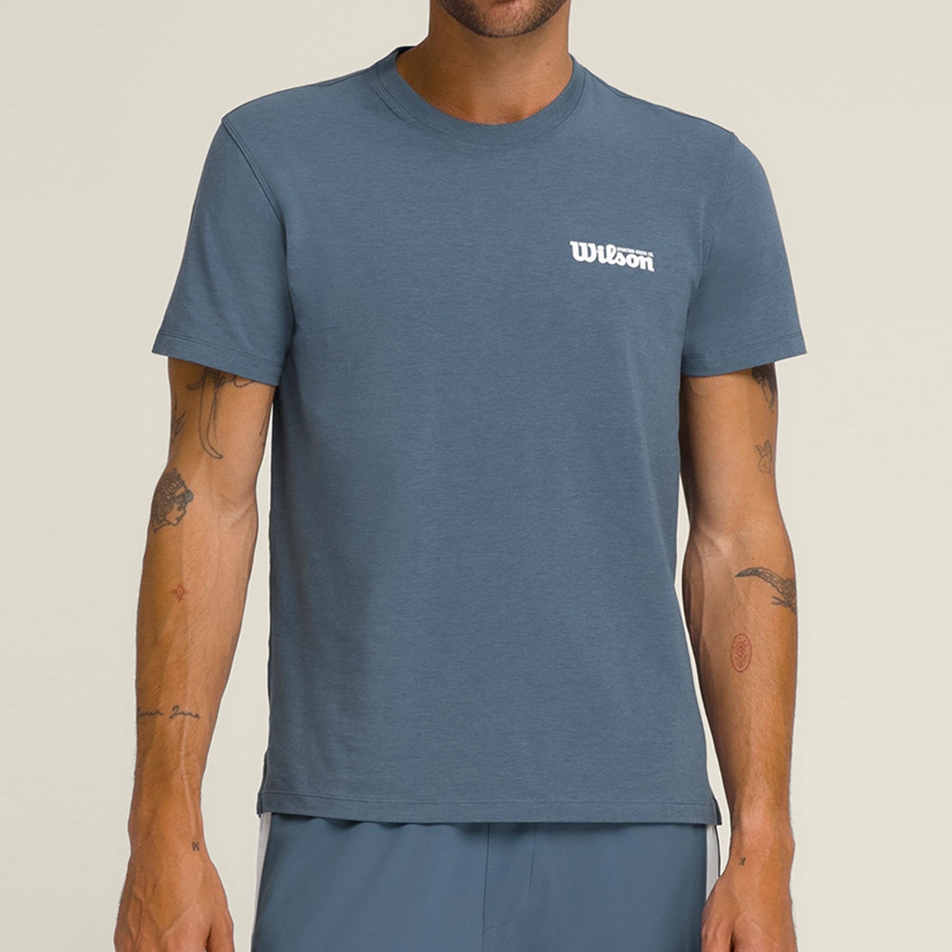 Wilson M Easy Street Tee T-shirt -blauw