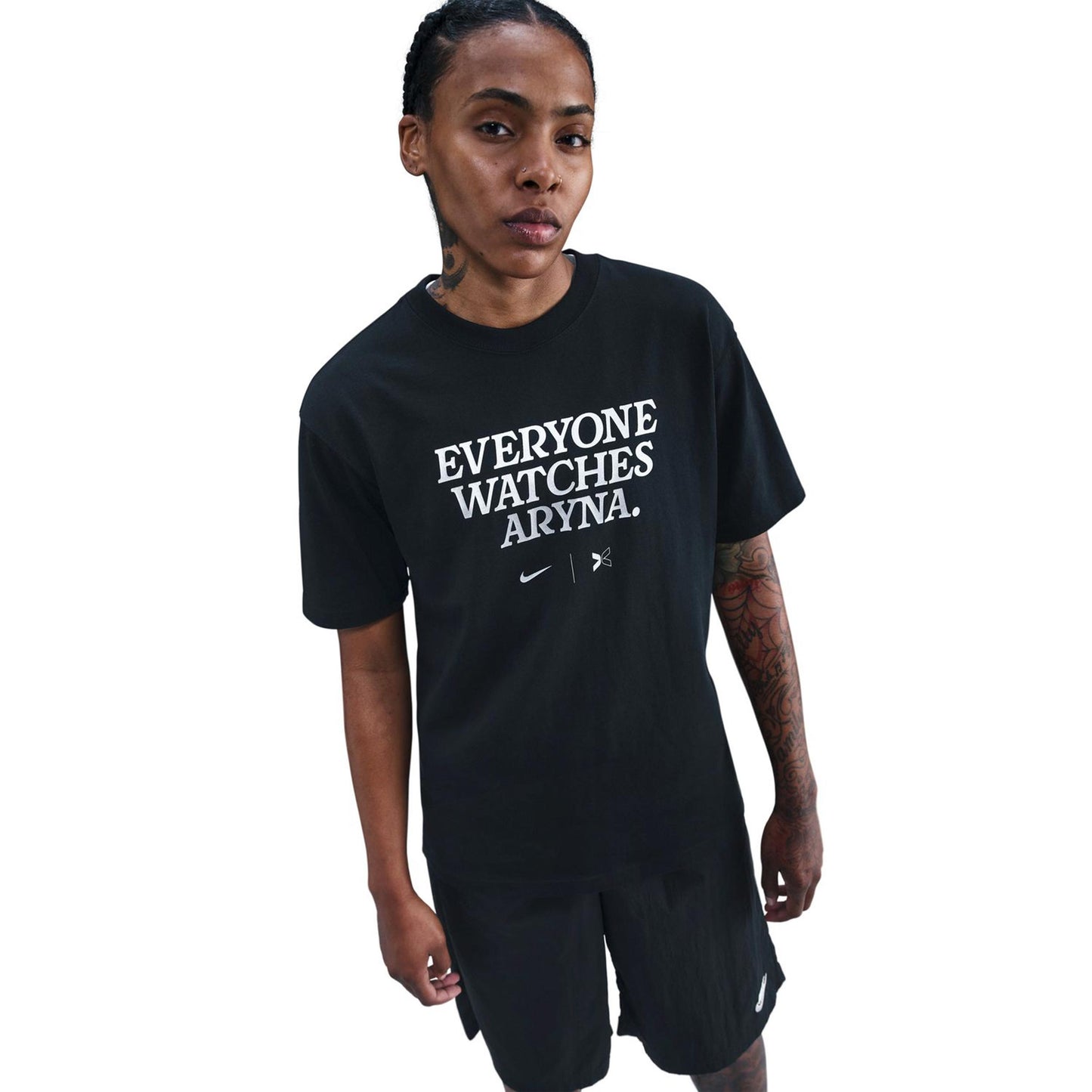 Nike Everyone Watches Women's Sport  Aryna Sabalenka T-shirt Dames-zwart