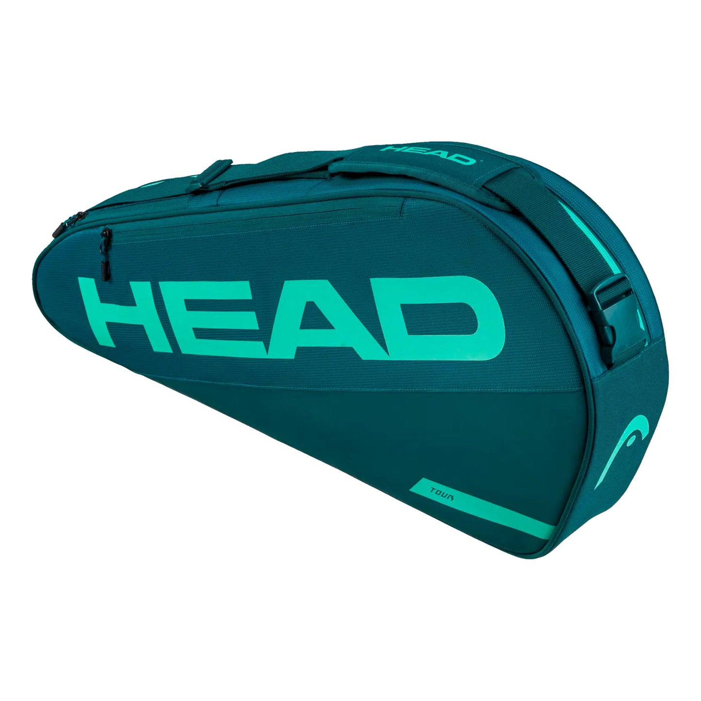 HEAD Tour Racquet Bag S Rackettas 3 stuks - groen