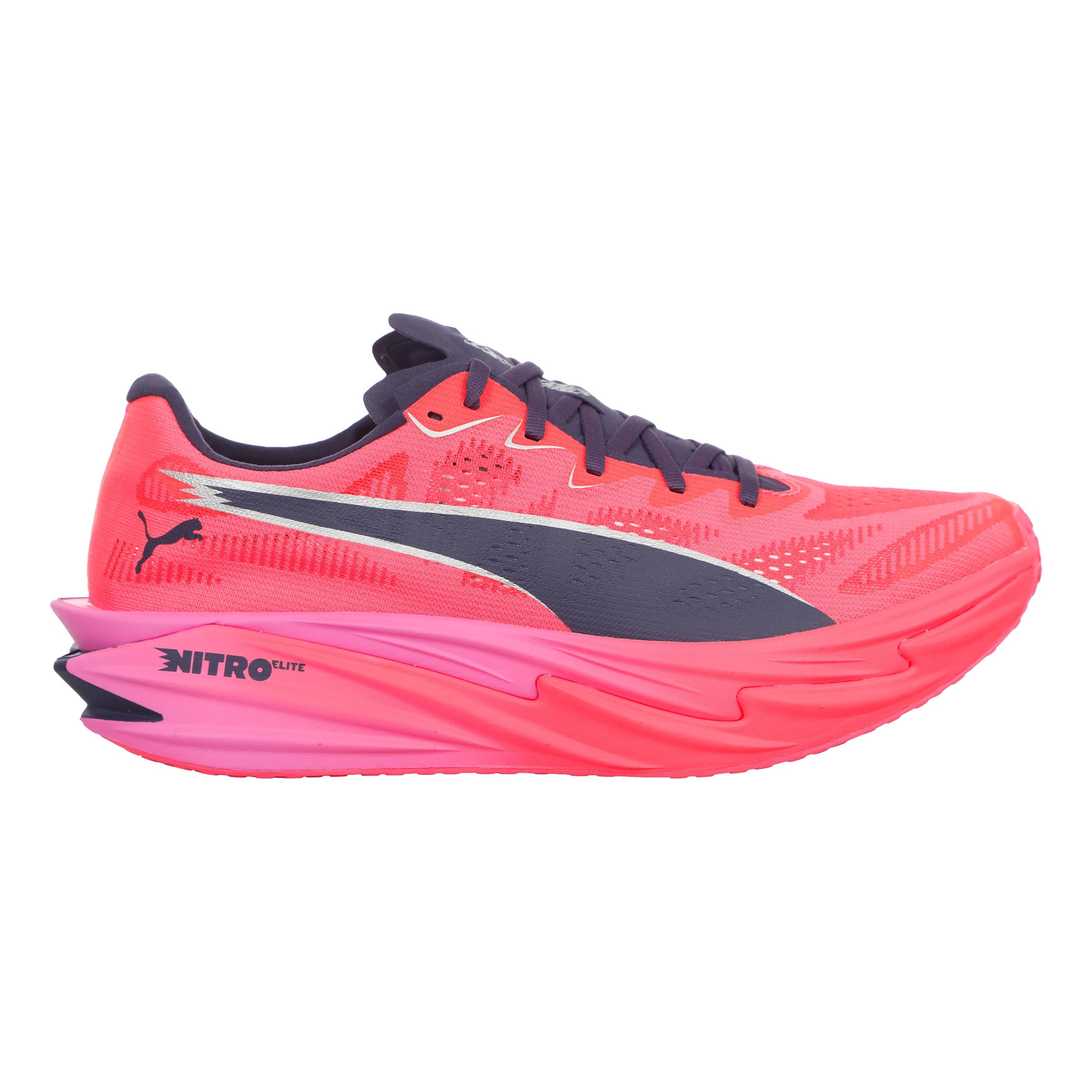 Puma Deviate Nitro Elite 4 HYROX Wedstrijdschoen Dames-pink, paars