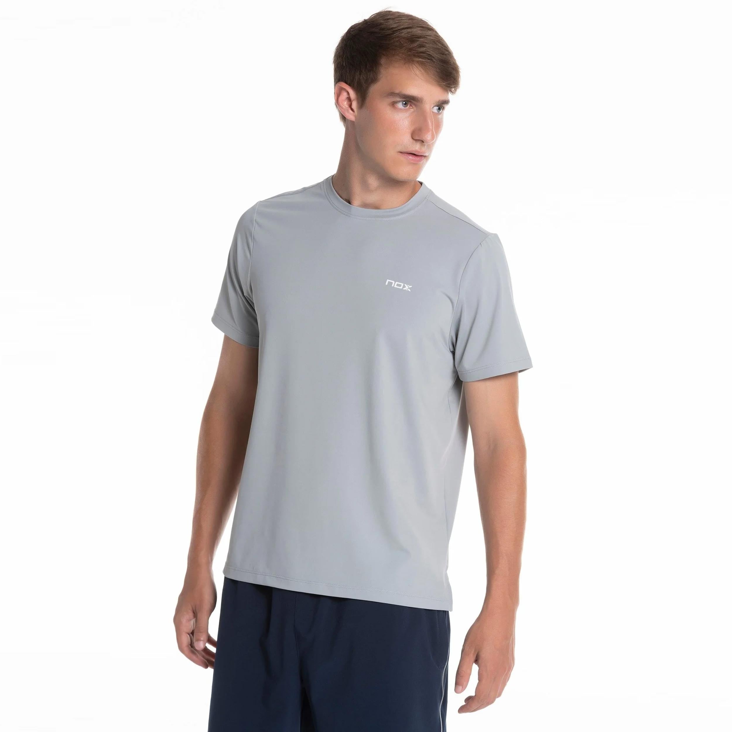 NOX Team T-shirt Heren-grijs